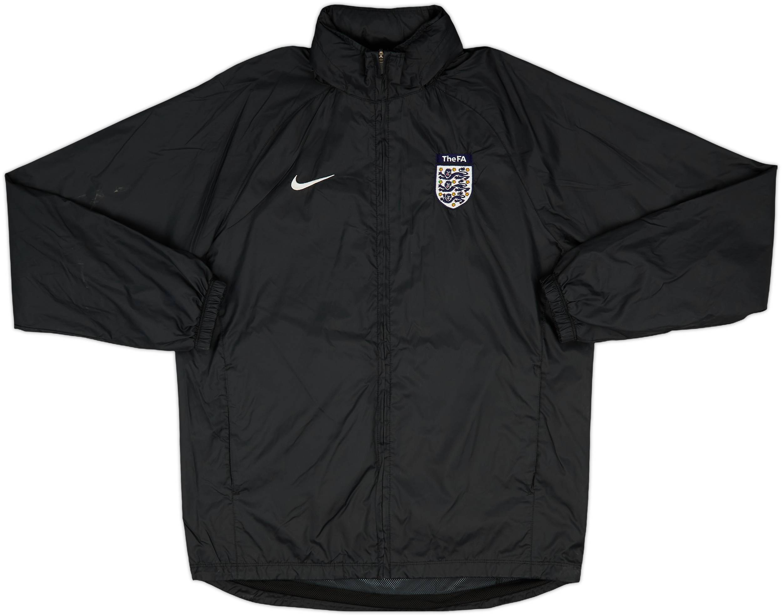 2015-16 England Nike Hooded Rain Jacket - 6/10 - (M)