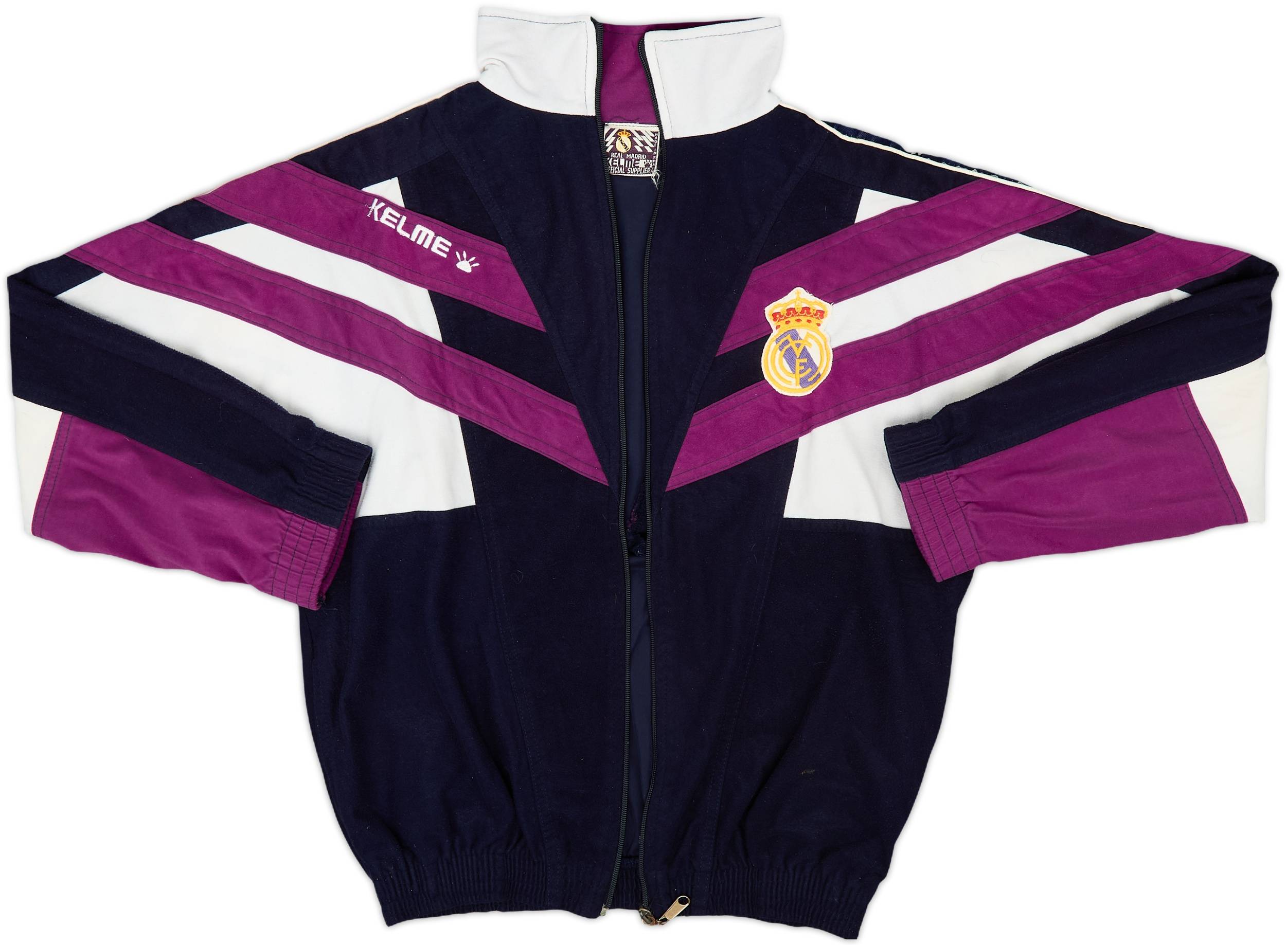 1996-97 Real Madrid Kelme Track Jacket - 4/10 - (S)