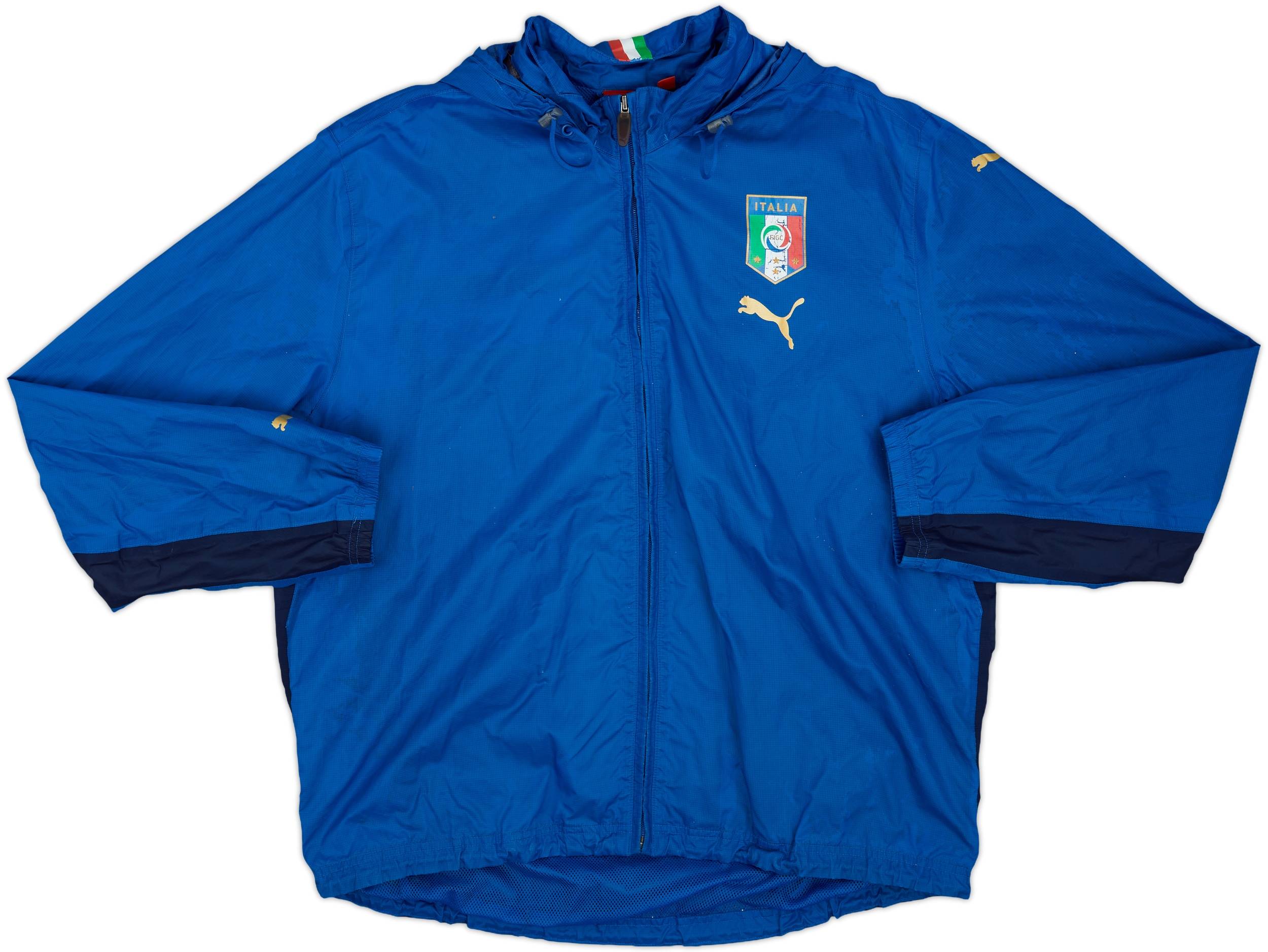 2006-07 Italy Puma Hooded Rain Coat - 5/10 - (XL)