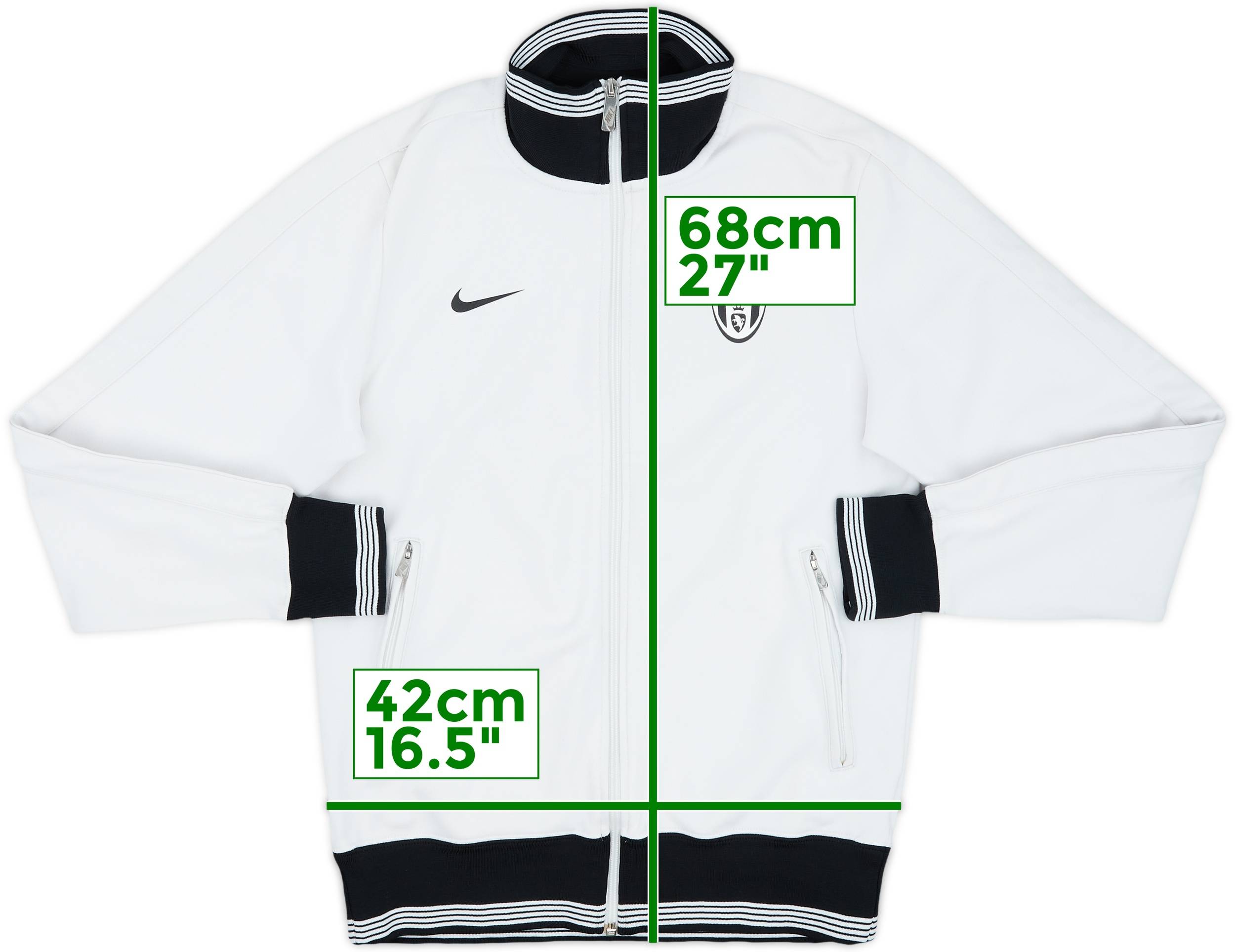 2012-13 Juventus Nike Track Jacket - 6/10 - (S)