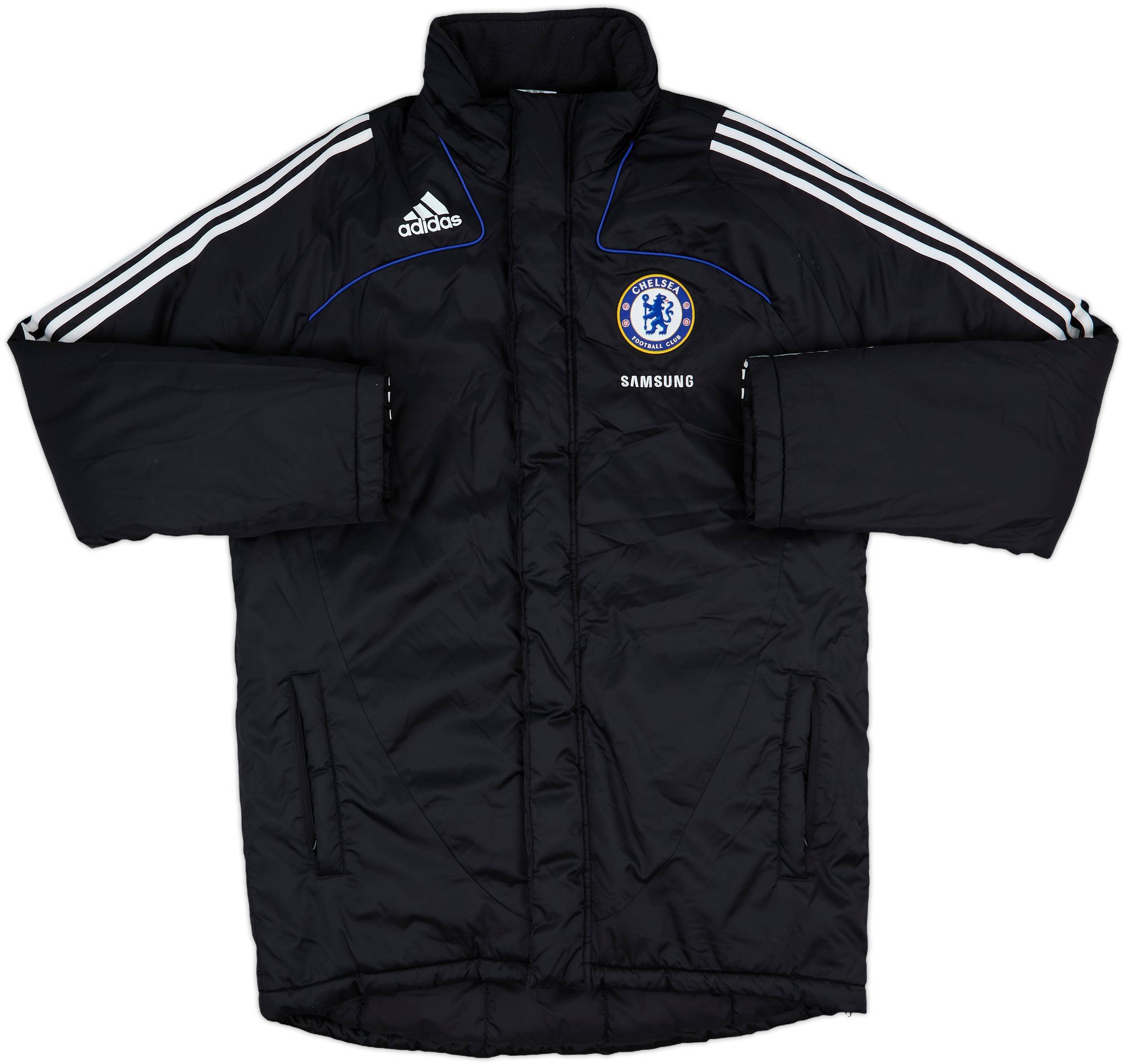 2008-09 Chelsea adidas Padded Bench Coat - 8/10 - (M)