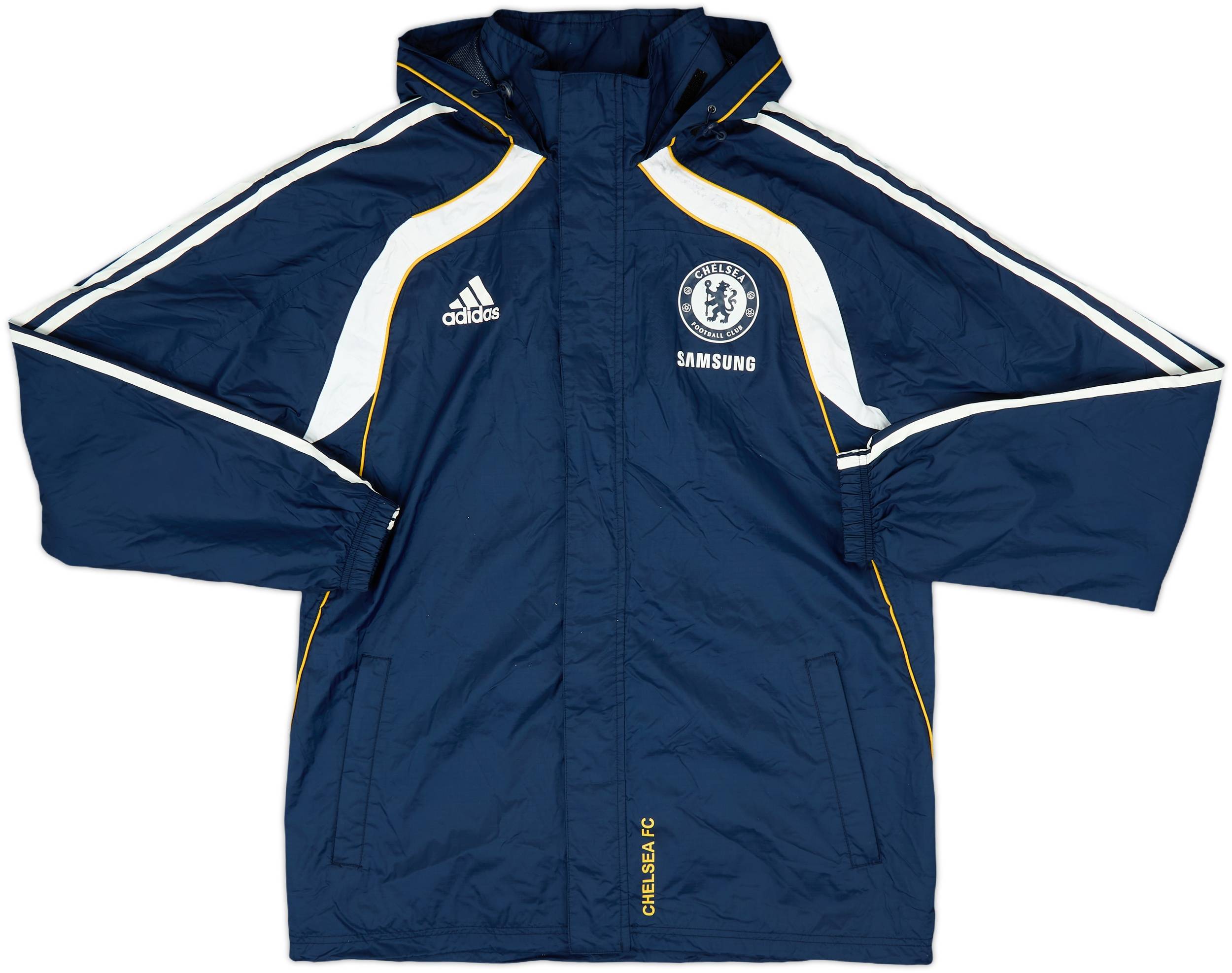 chelsea adidas ジャケット 2010-11 Chelsea adidas Hooded Rain Jacket - 6/10 - (L)