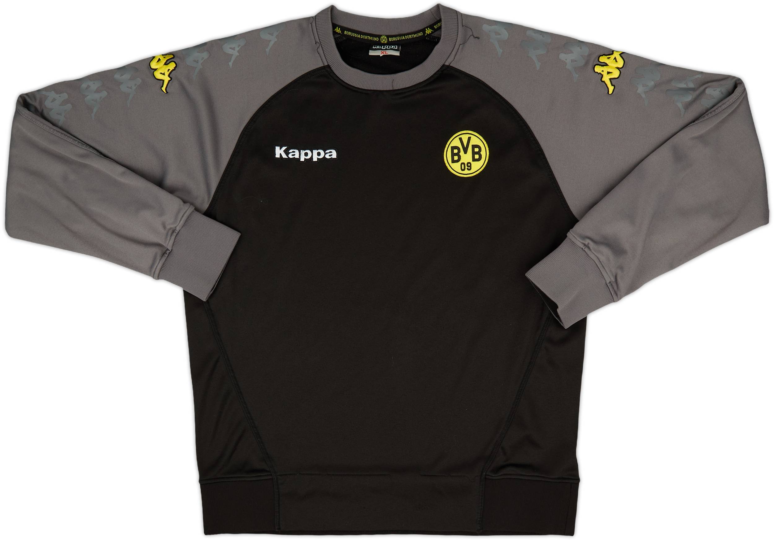 2009-10 Borussia Dortmund Kappa Sweat Top - 7/10 - (XL)