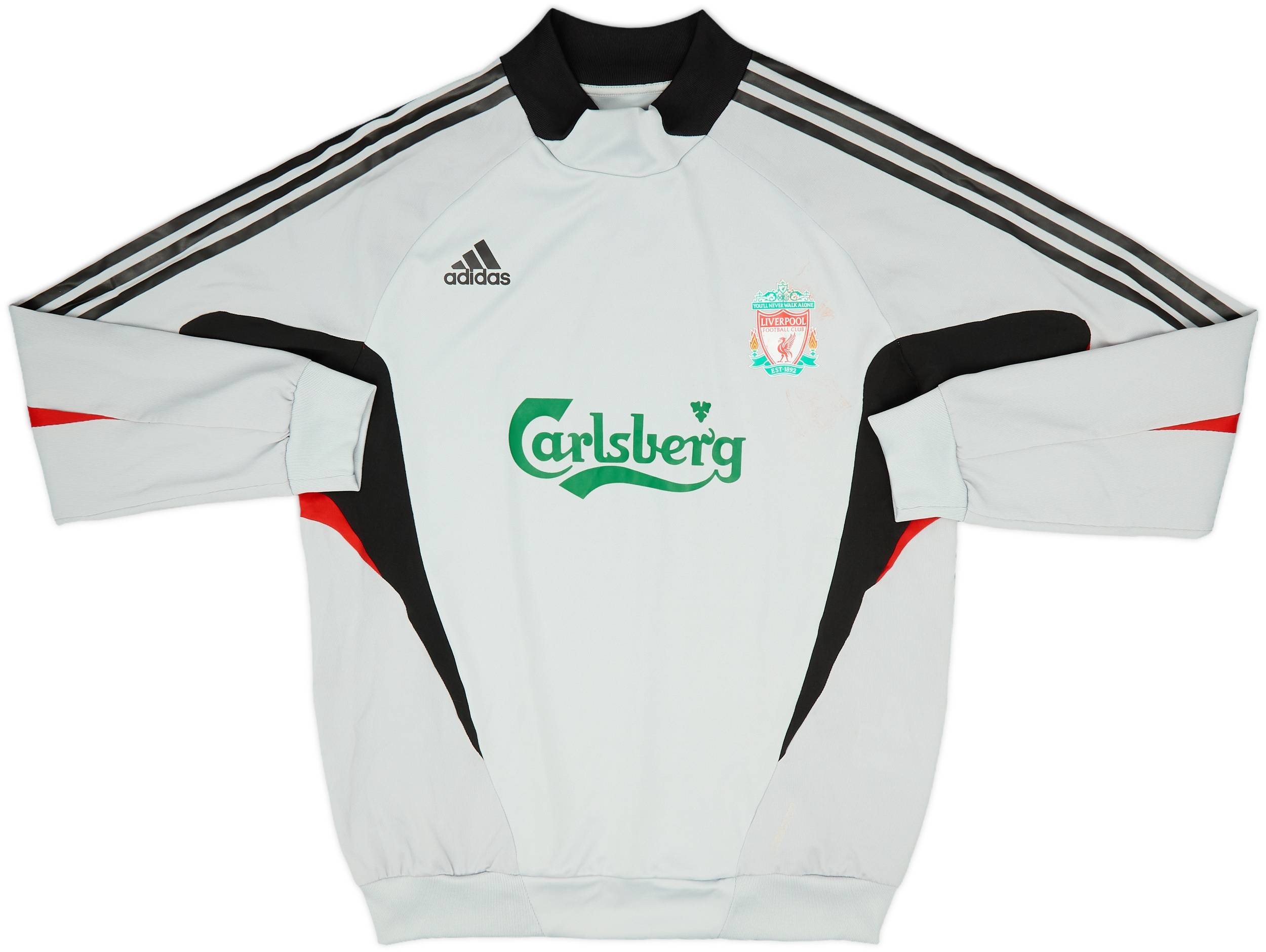 2008-09 Liverpool adidas Sweat Top - 5/10 - (XL)