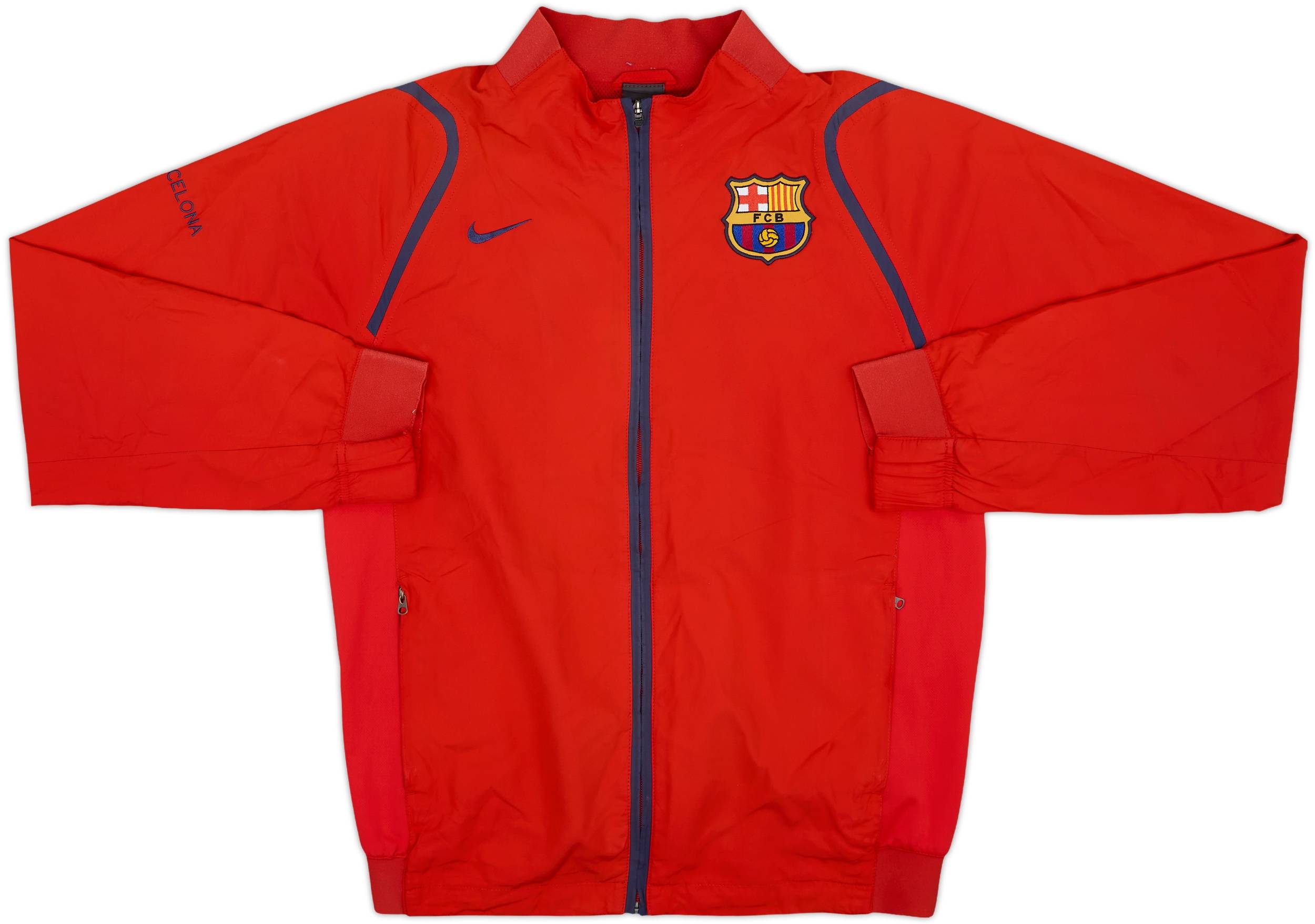 2006-07 Barcelona Nike Track Jacket - 7/10 - (M)