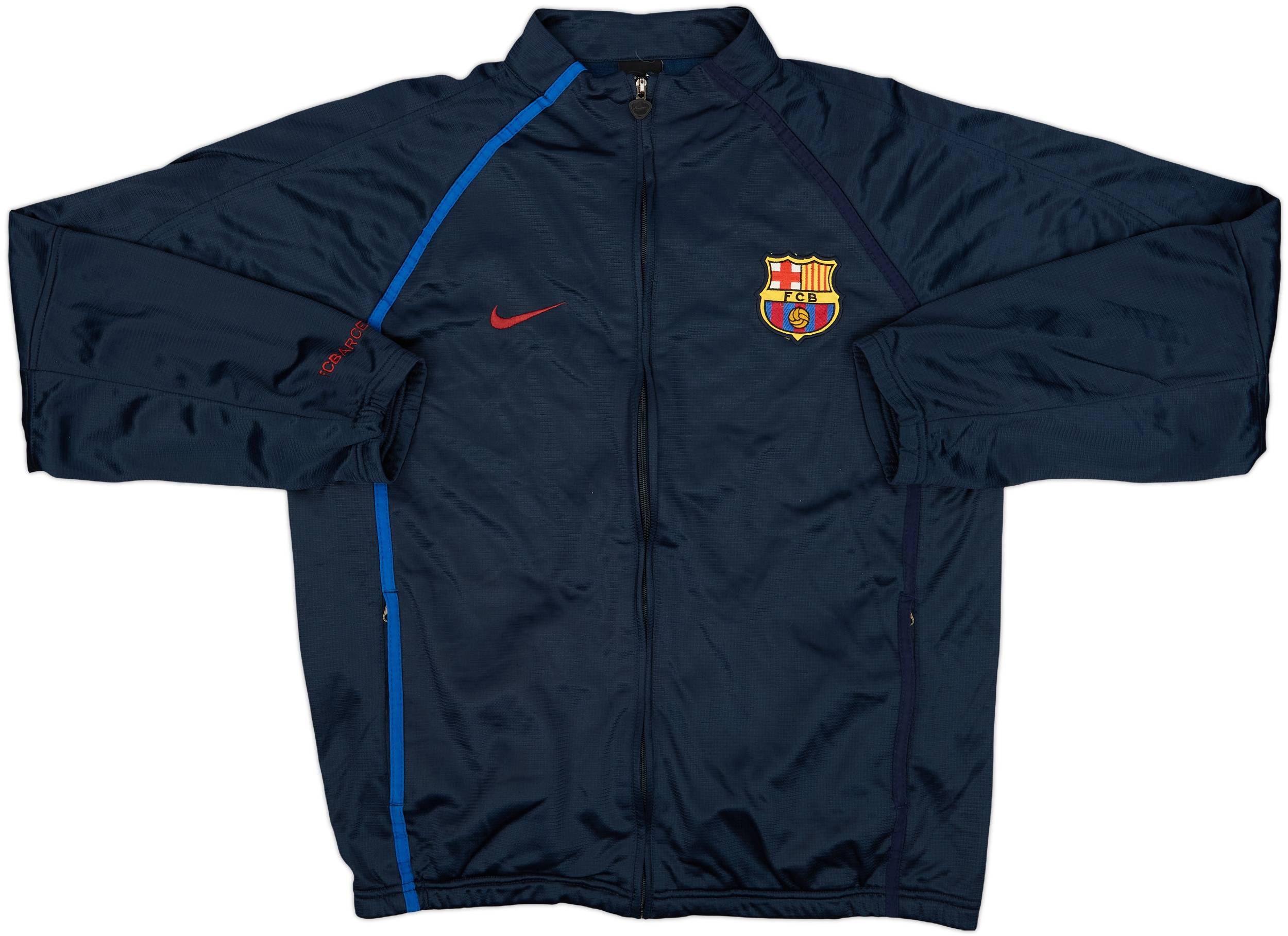 2004-05 Barcelona Nike Track Jacket - 9/10 - (L.Boys)
