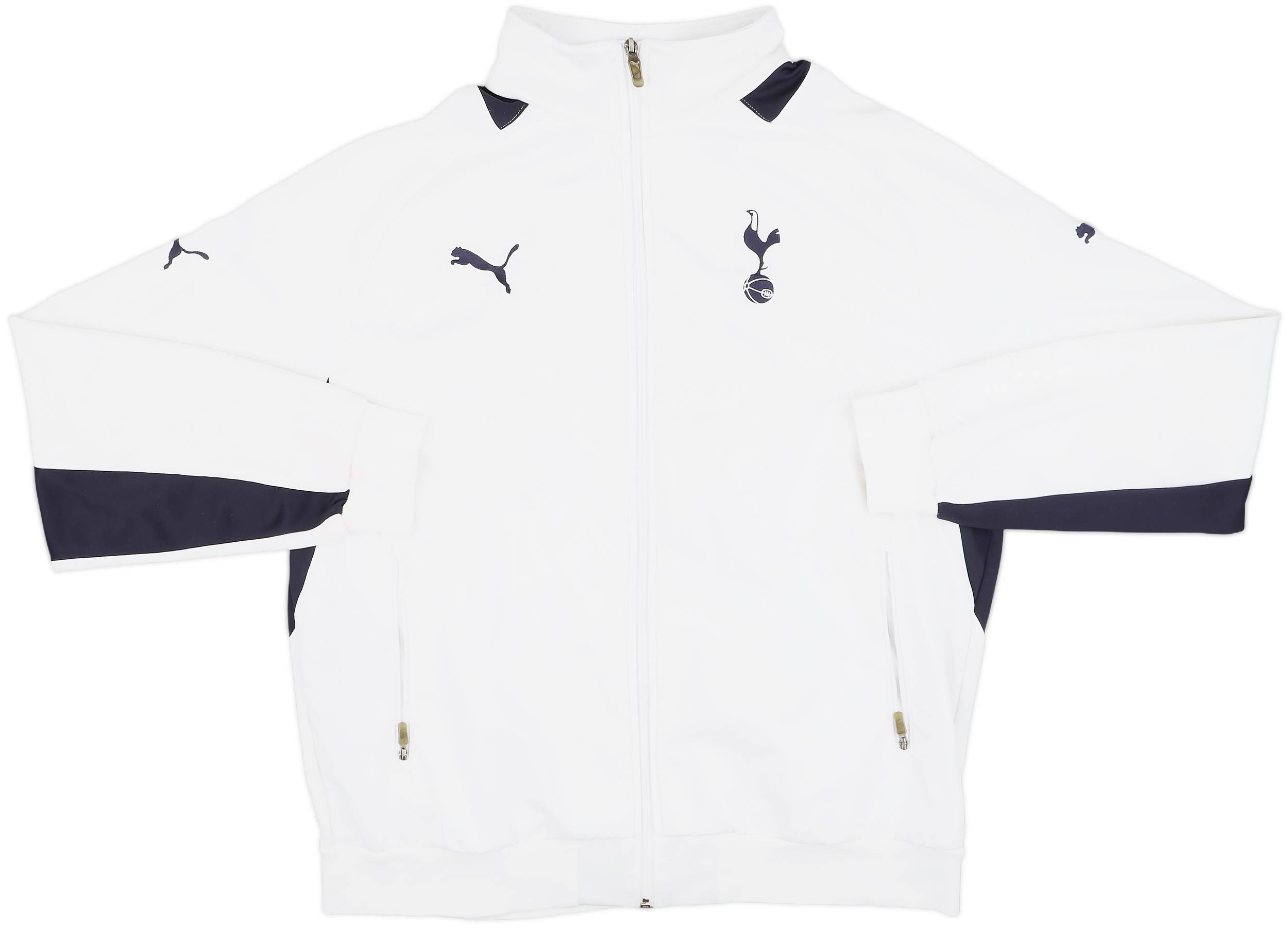 2010-11 Tottenham Puma Track Jacket - 7/10 - (XL)