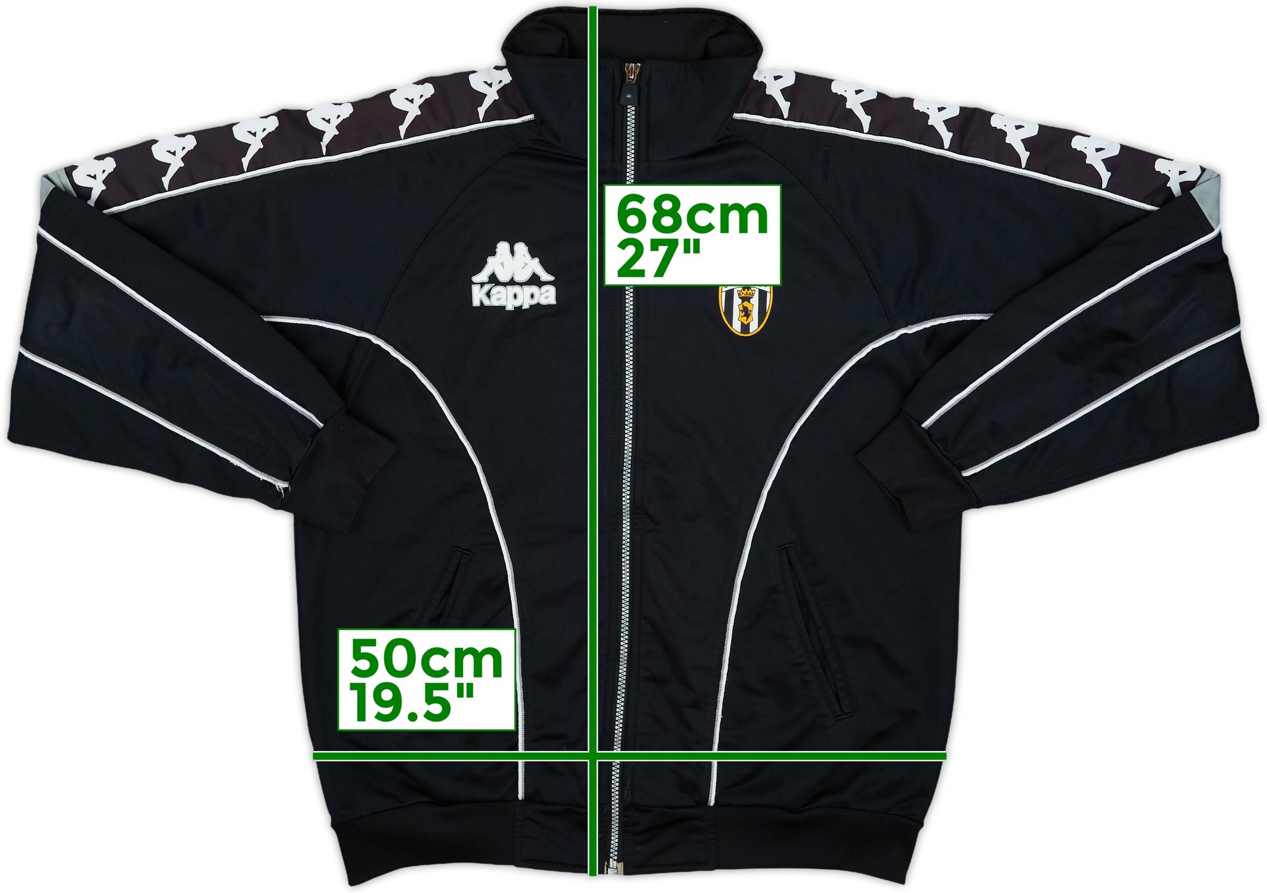 ウェア 99-00 Juventus Kappa windbreaker black L 99-00 Juventus Kappa windbreaker black L