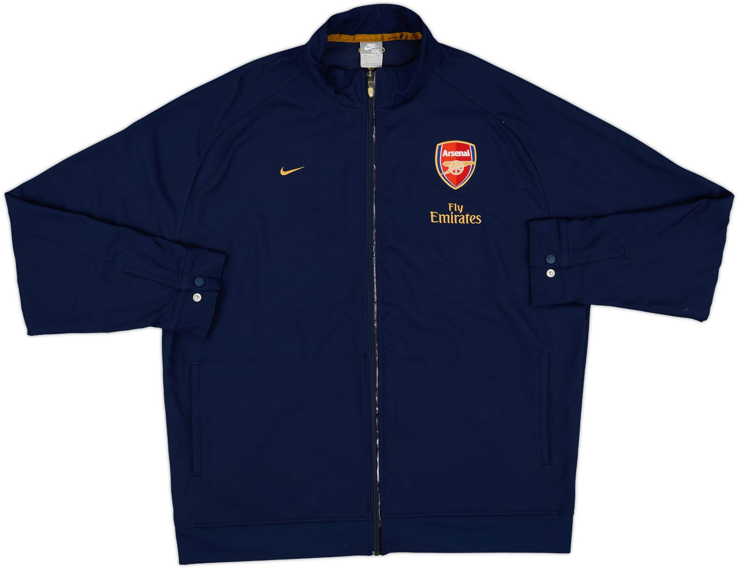 2007-08 Arsenal Nike Track Jacket - 10/10 - (XXL)
