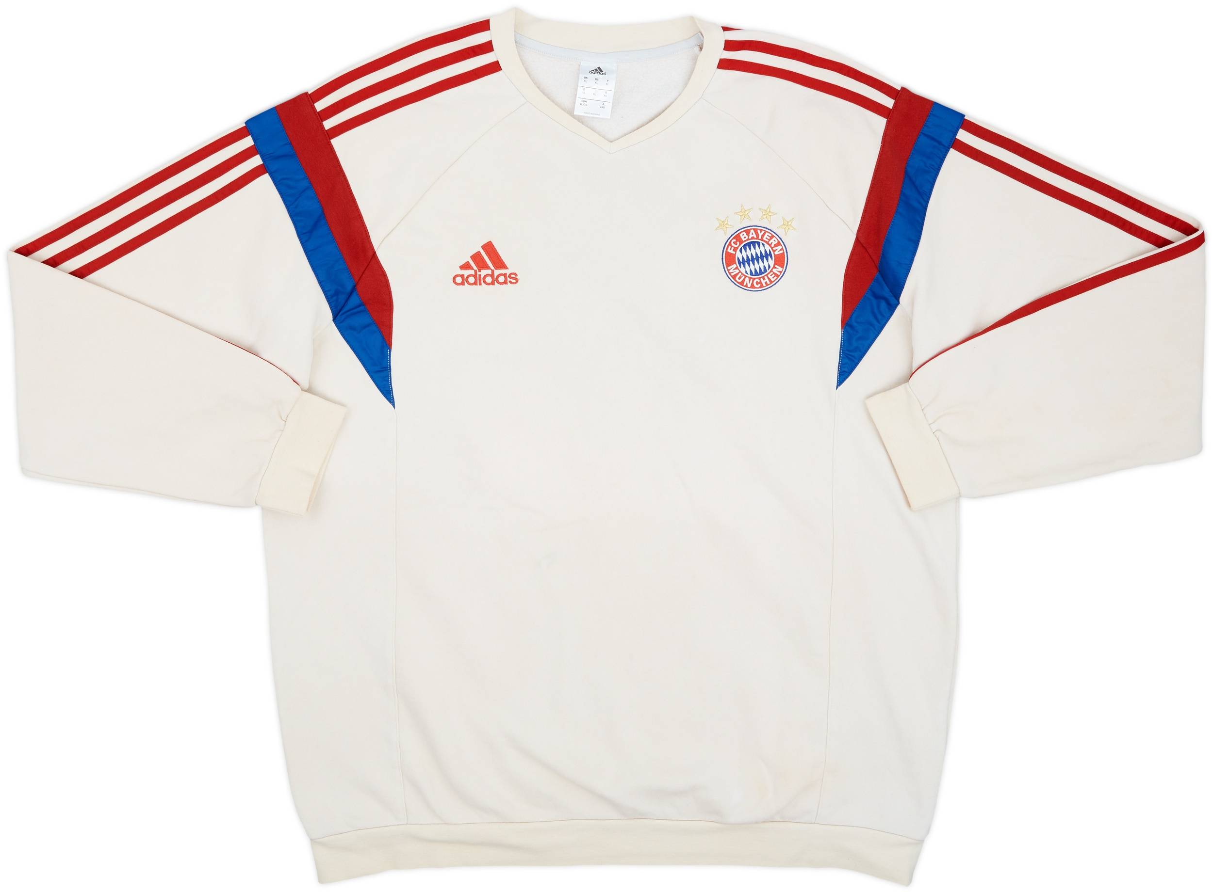 2014-15 Bayern Munich adidas Sweat Top - 4/10 - (XL)