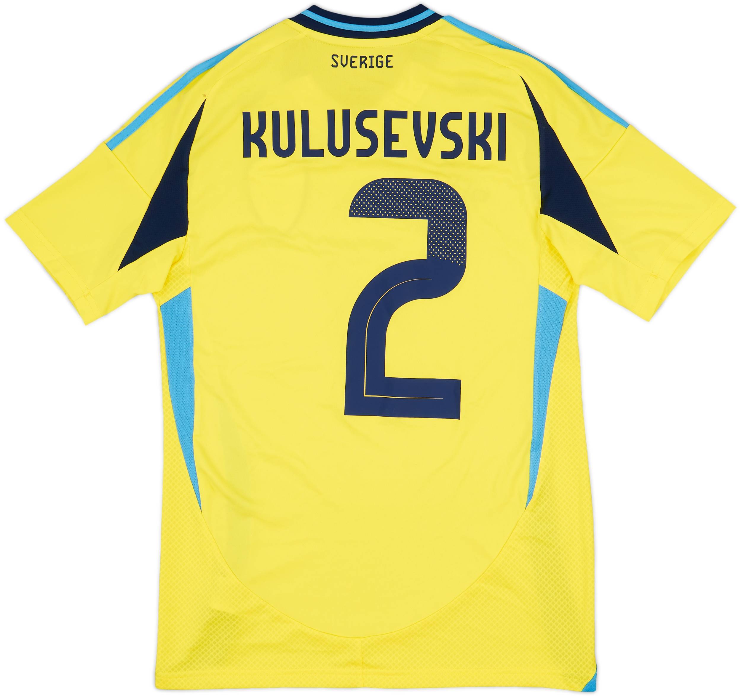 2024-25 Sweden Home Shirt Kulusevski - 4/10 - (S)