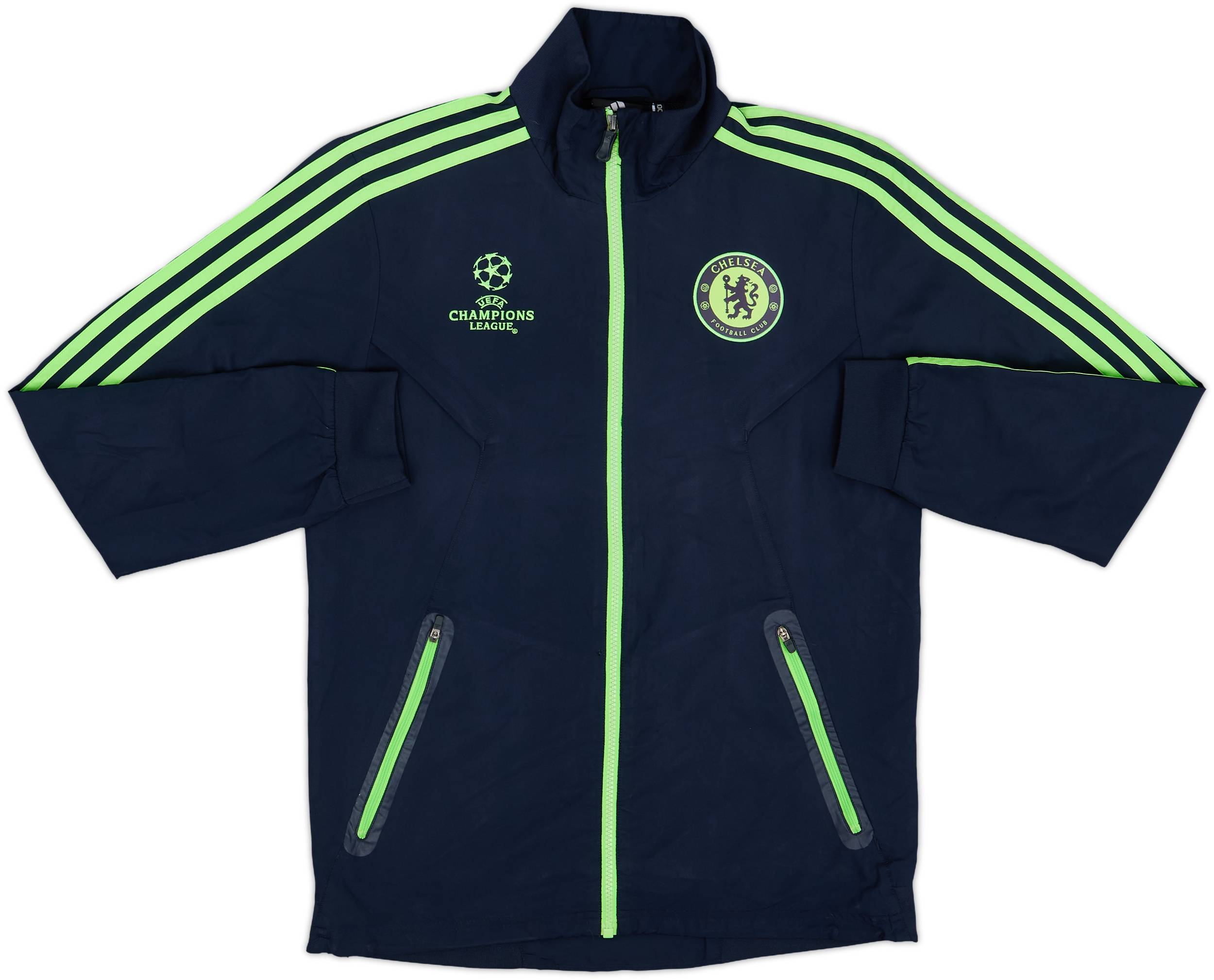 2010-11 Chelsea adidas Champions League Track Jacket - 8/10 - (S)
