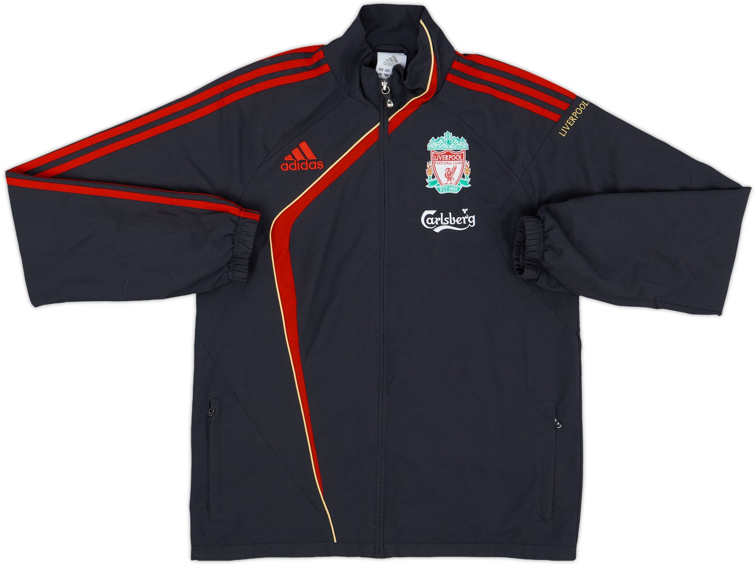 最高 adidas Liverpool 2009-10 Track (S) - 8/10 - Jacket トップス