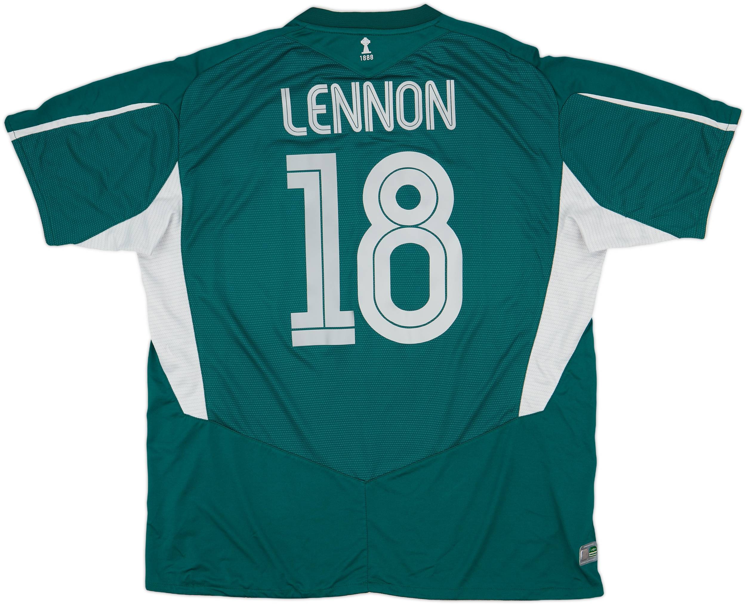 2004-05 Celtic Away Shirt Lennon #18 - 6/10 - (XXL)