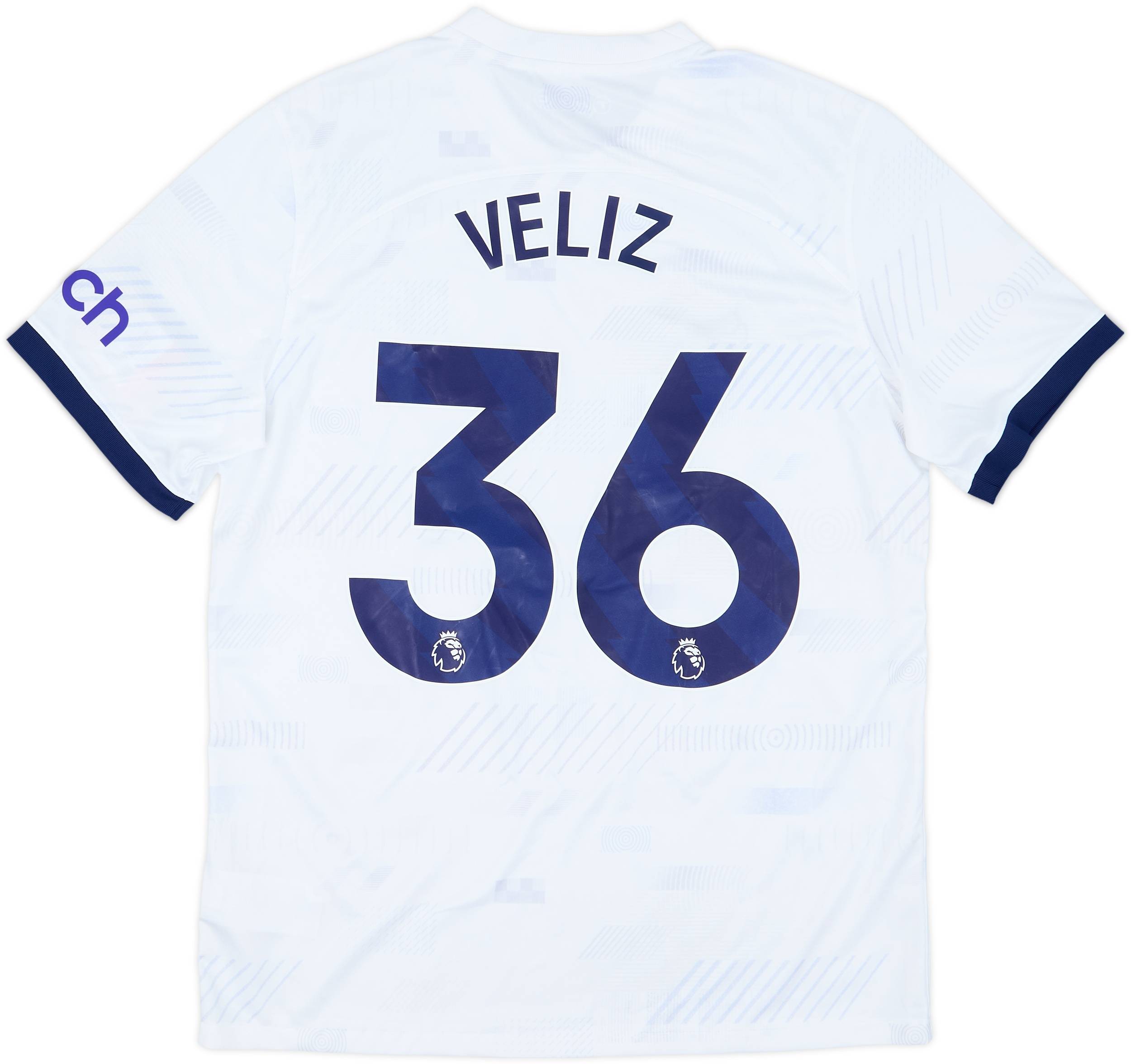 2023-24 Tottenham Home Shirt Veliz #36 (L)