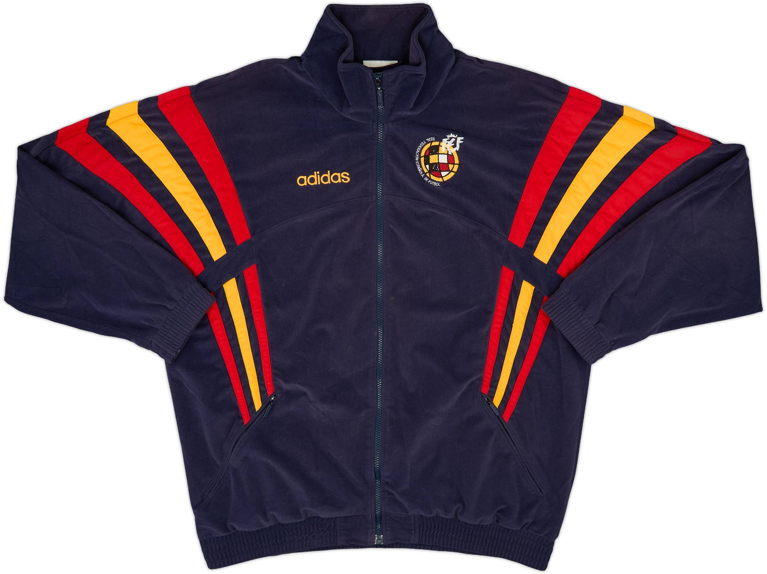 1996-98 Spain adidas Track Jacket - 9/10 - (XL)