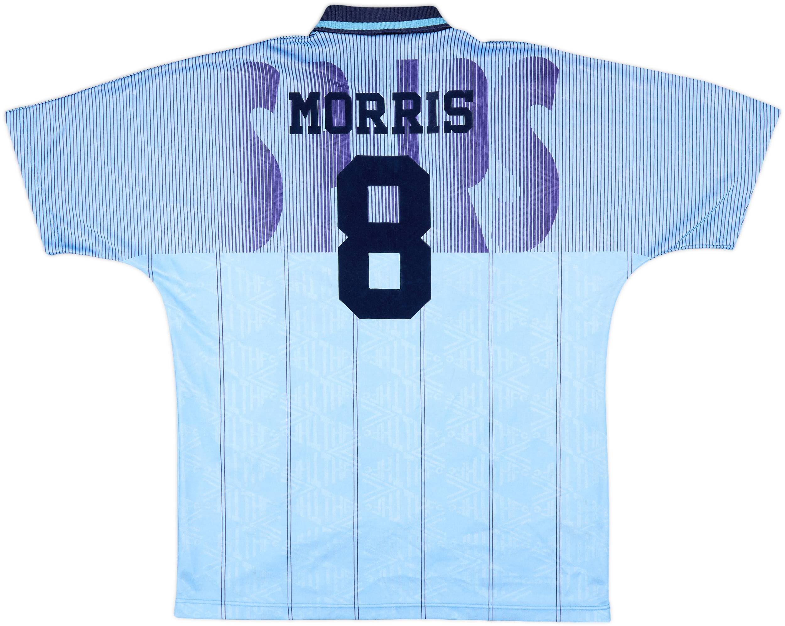 1991-94 Tottenham Third Shirt Morris #8 - 8/10 - (L)