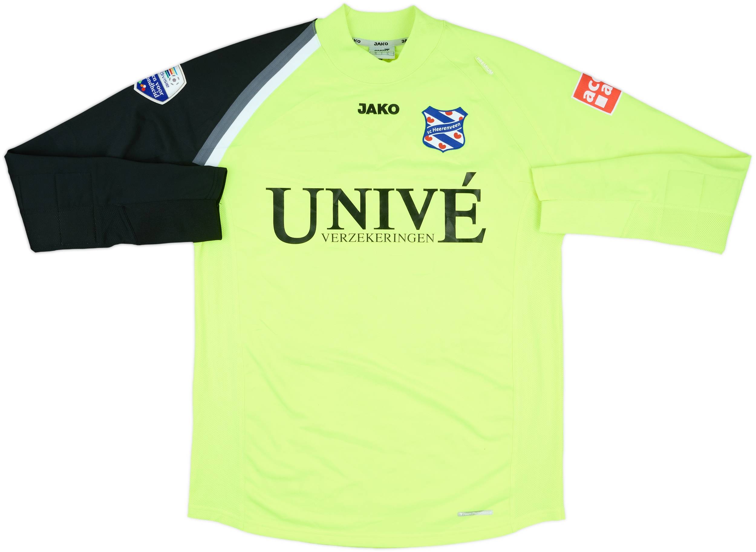 2009-10 Heerenveen Match Issue GK Shirt #25 (Vandenbussche)