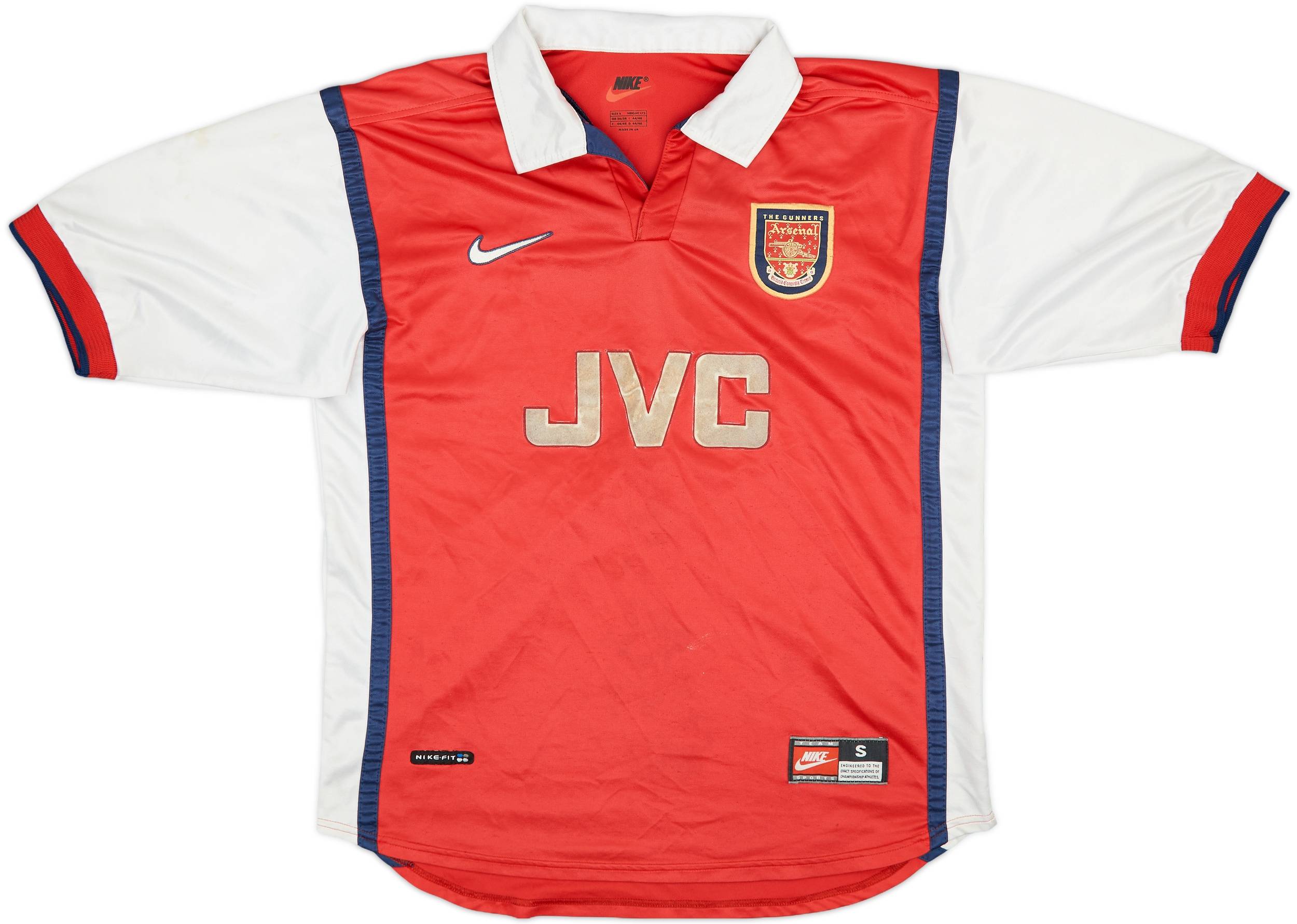 1998-99 Arsenal Home Shirt - 5/10 - (S)