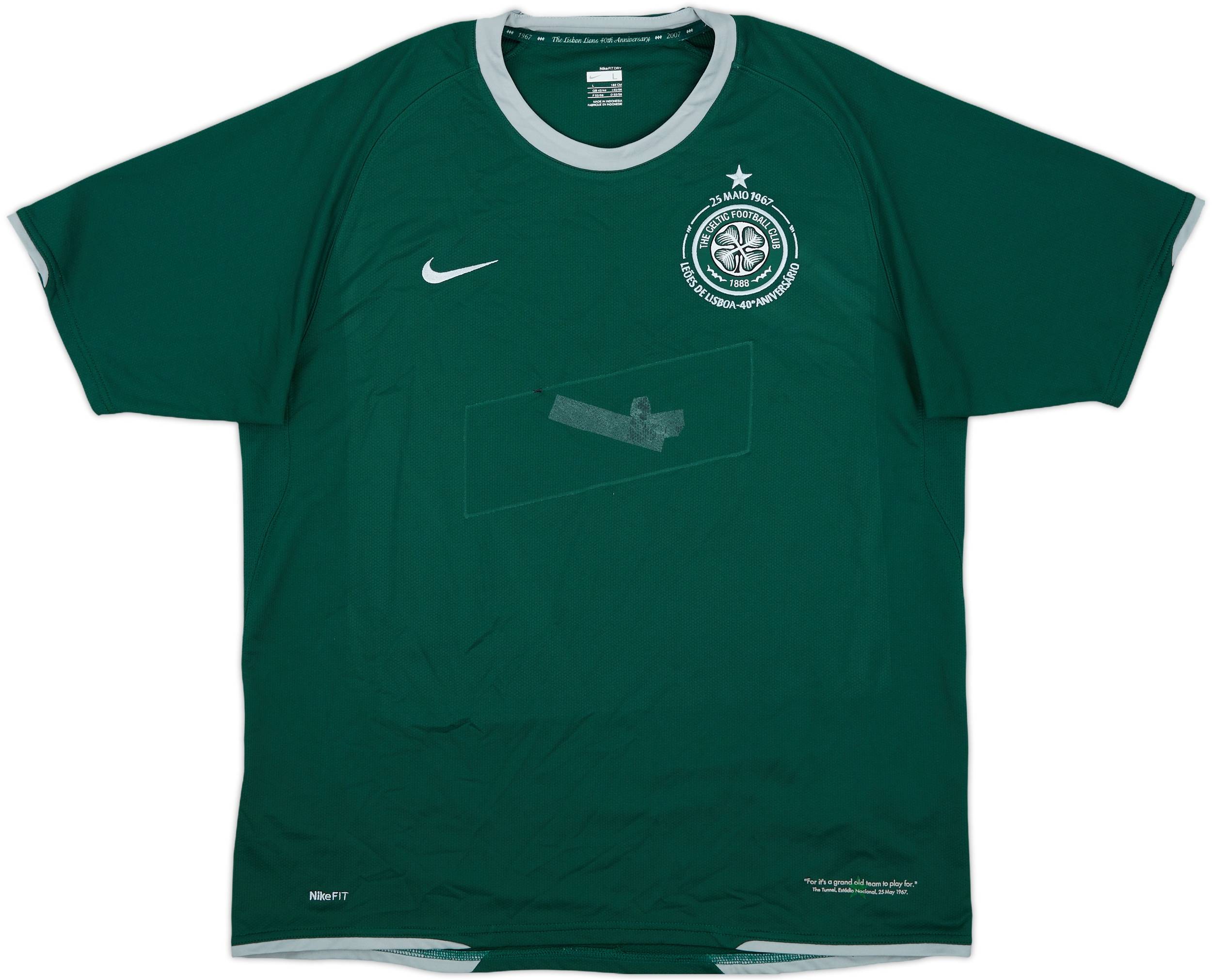 2007-08 Celtic Away Shirt - 3/10 - (L)