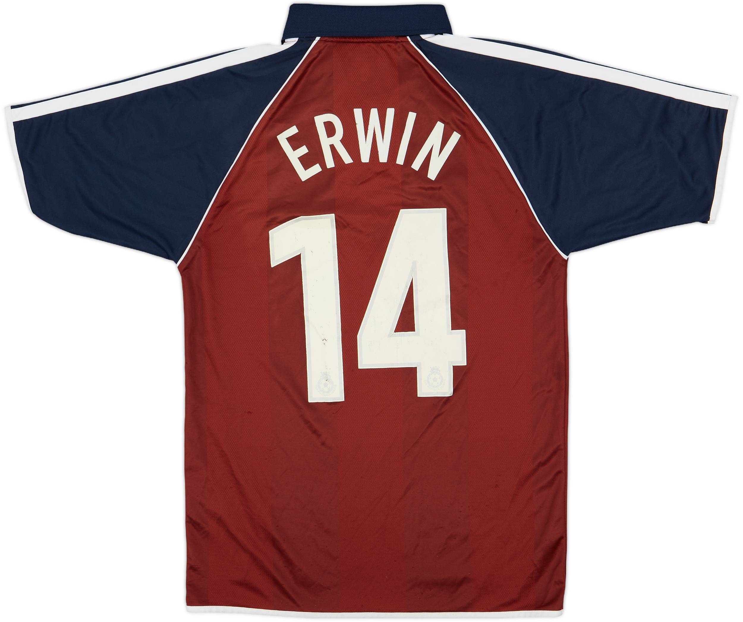 2002-04 Ipswich Away Shirt Erwin #14 - 5/10 - (S)