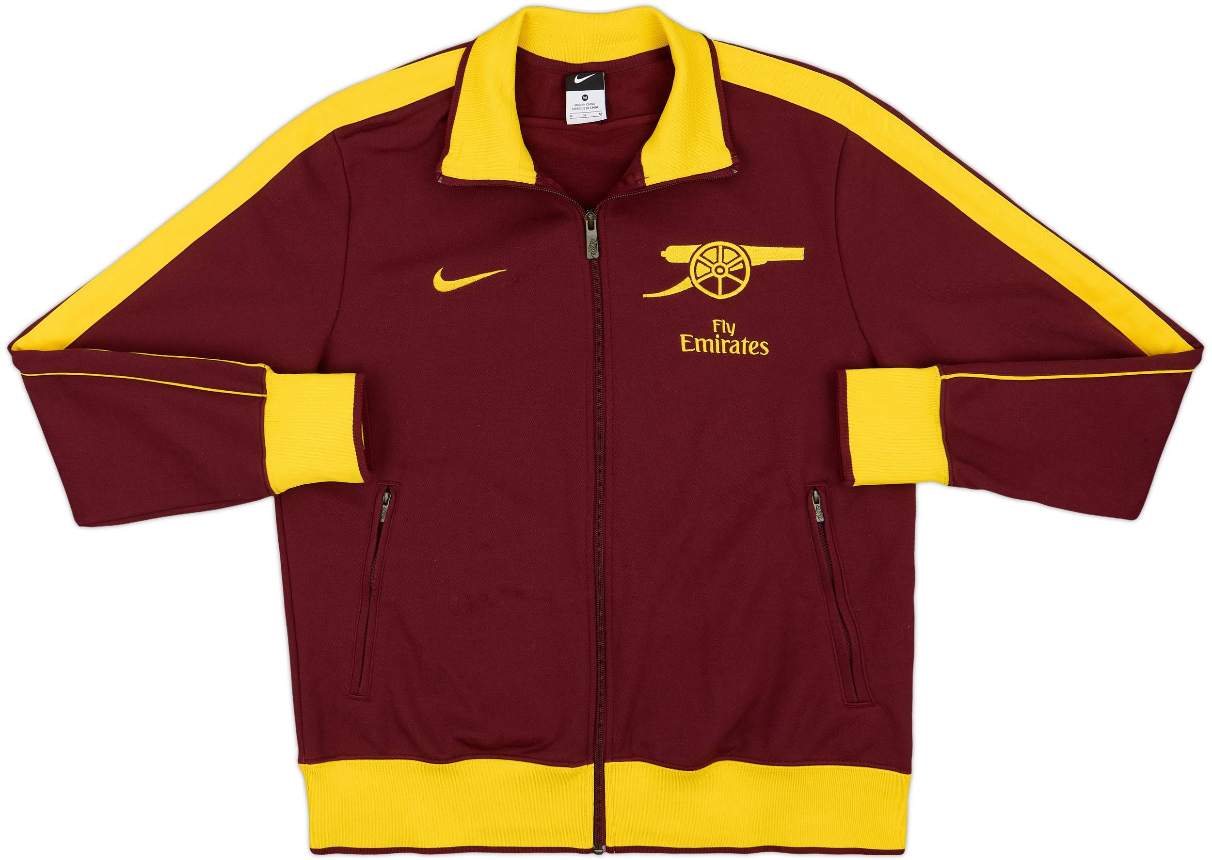 2010-11 Arsenal Nike N98 Track Jacket - 9/10 - (M)