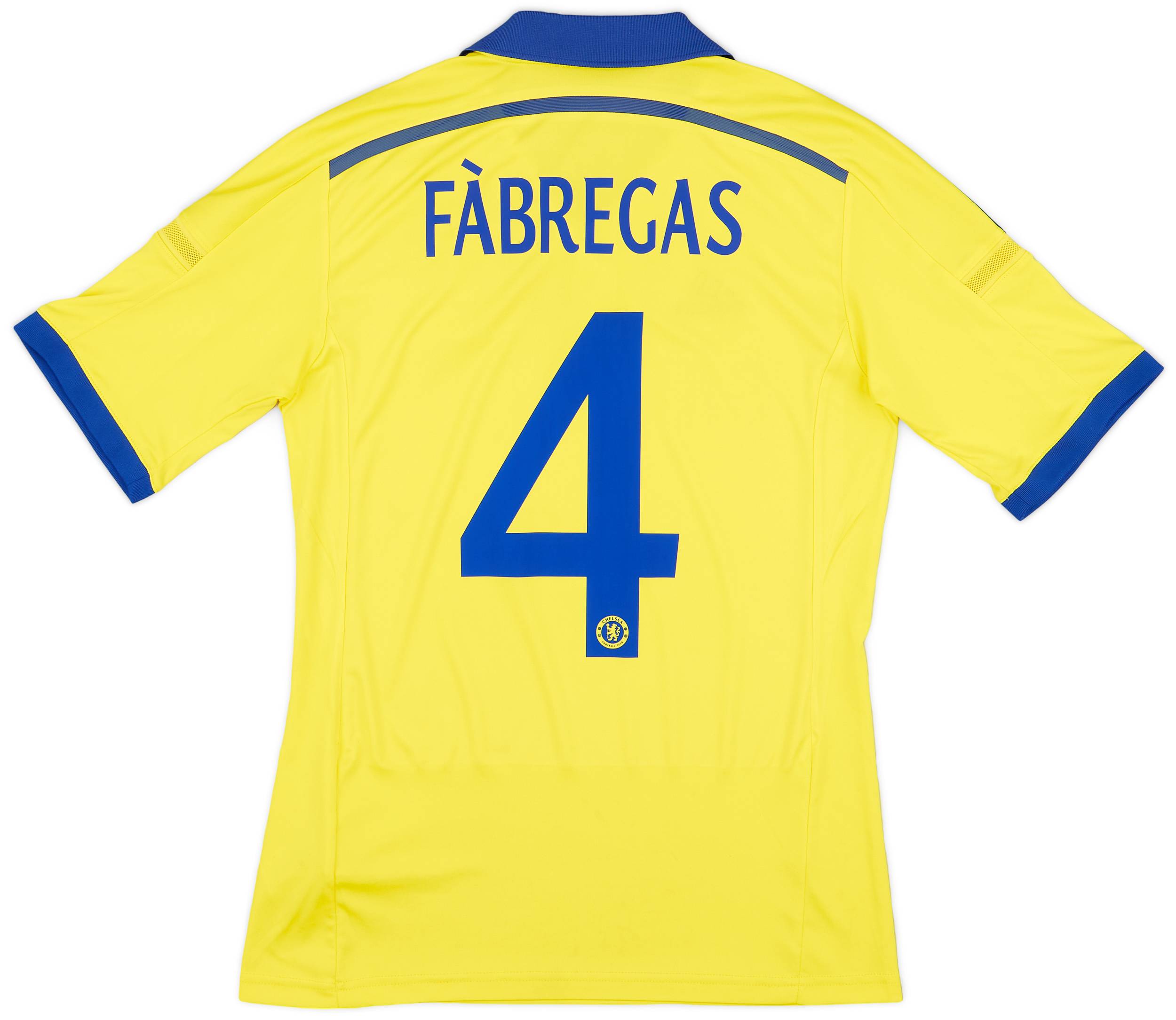 2014-15 Chelsea Away Shirt Fabregas #4 - 6/10 - (S)