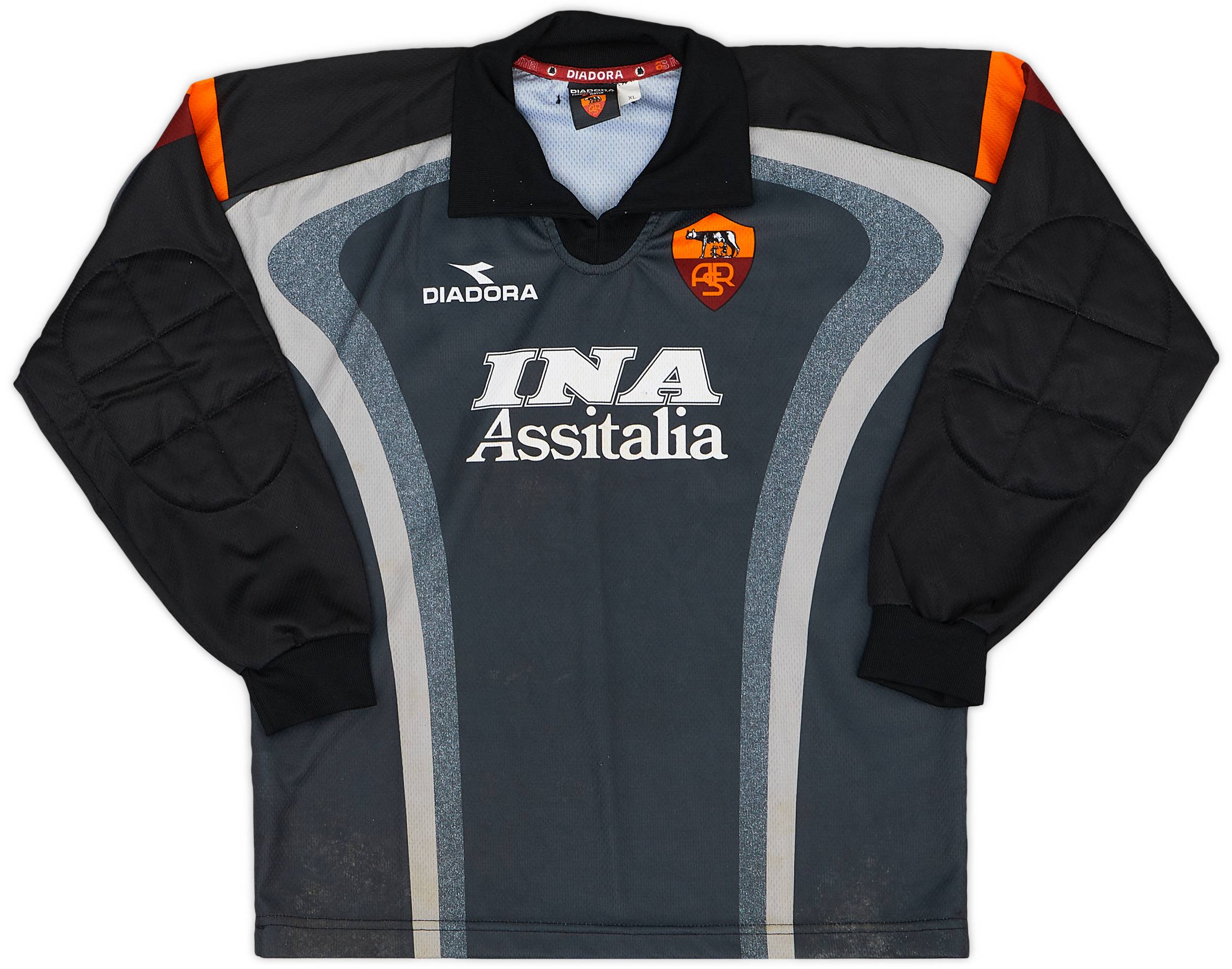 1998-99 Roma GK Shirt - 7/10 - (XL.Boys)