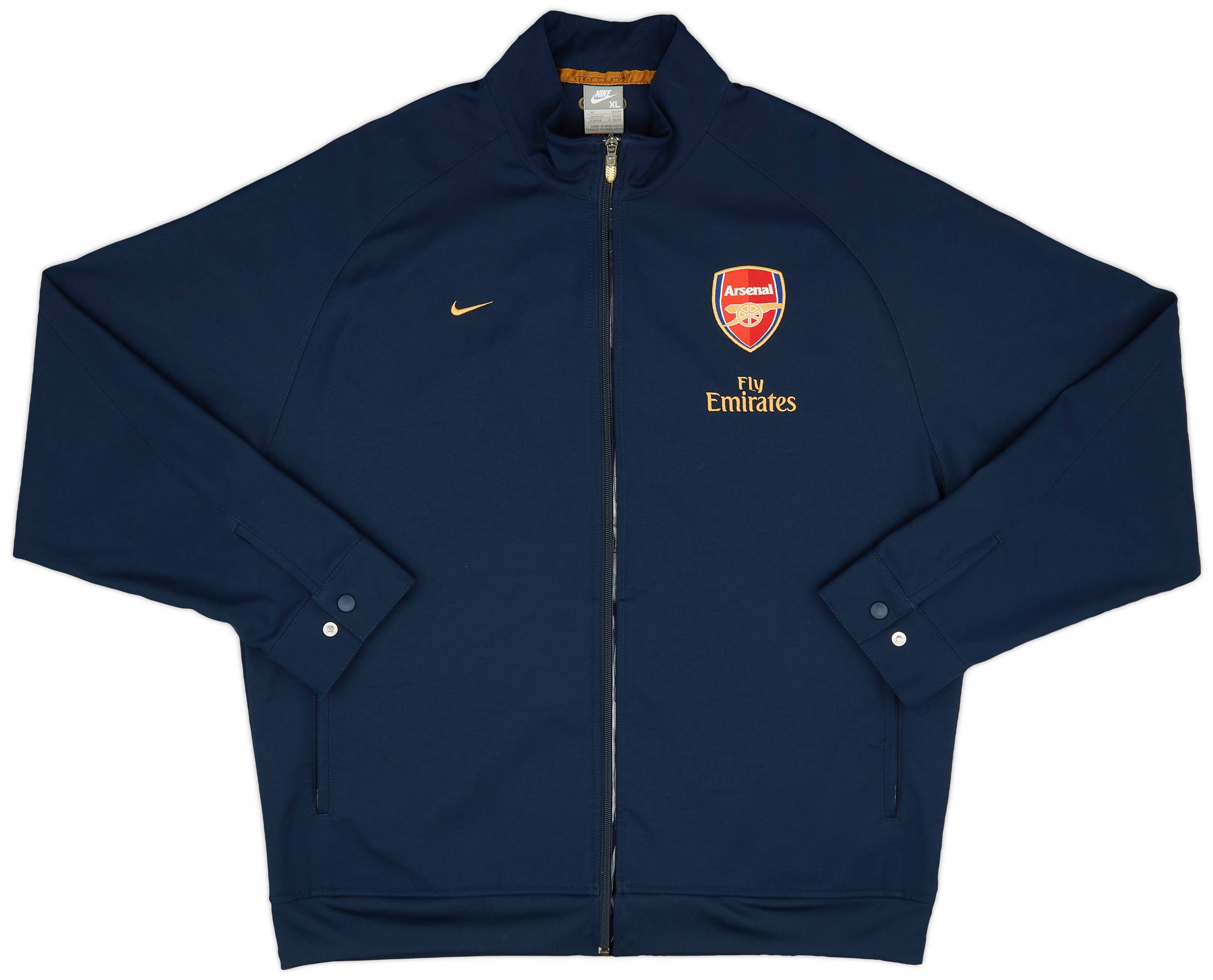 2008 09 Arsenal Nike Mercurial Track Jacket 7 10 XL