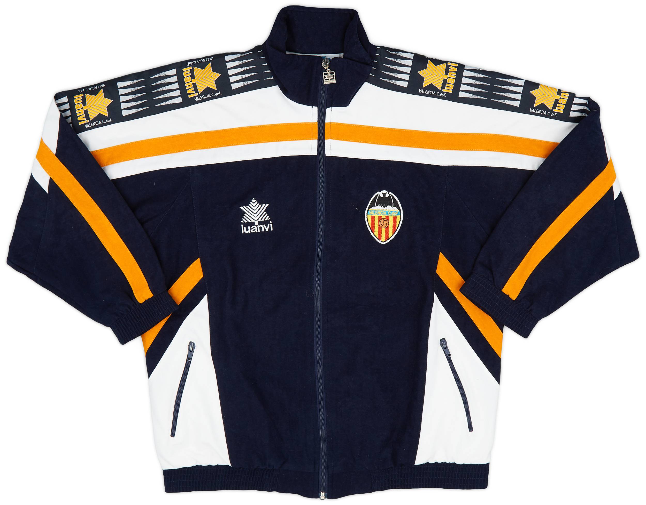 1996 97 Valencia Luanvi Track Jacket 9 10 S