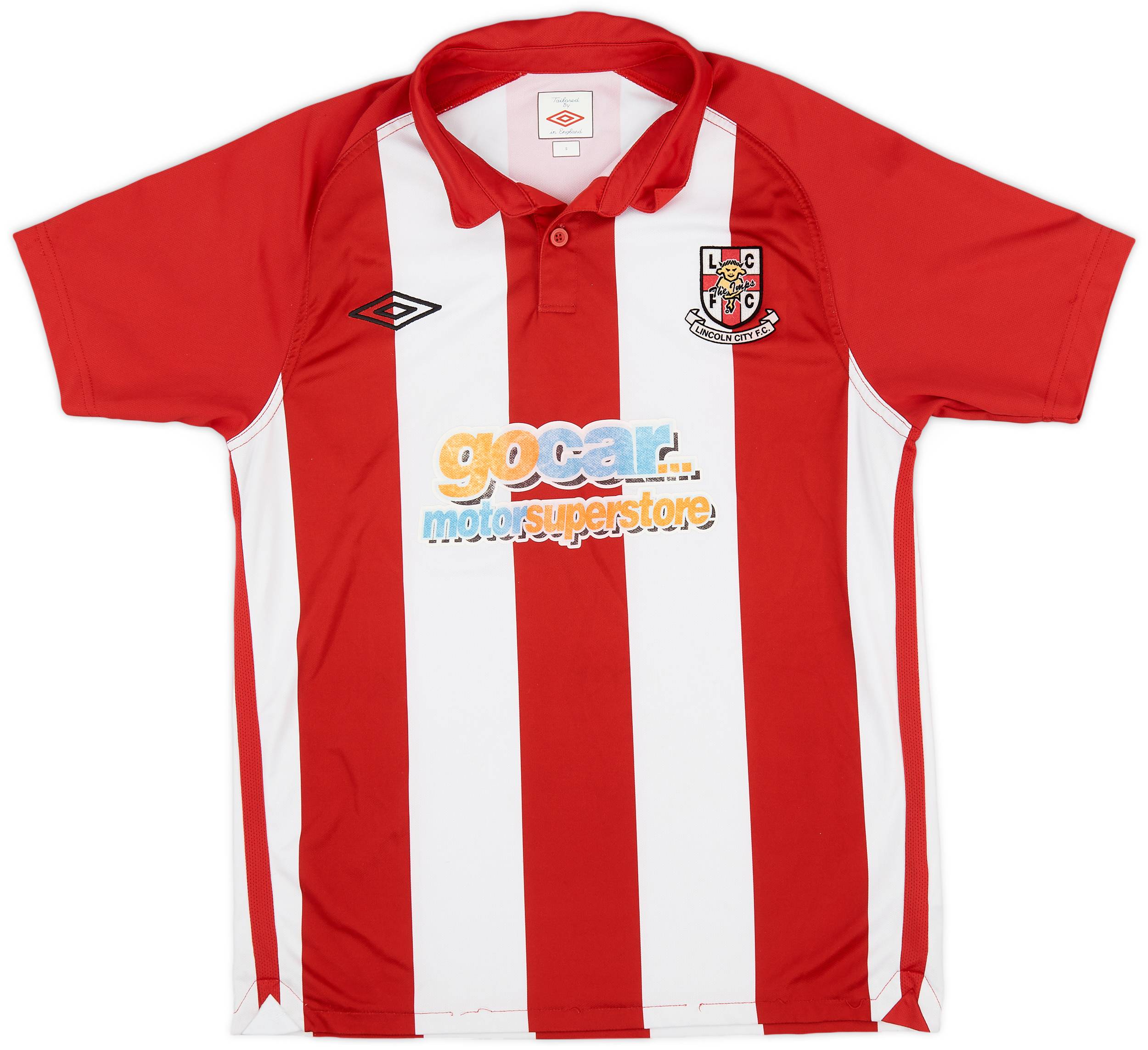 2010-11 Lincoln City Home Shirt - 6/10 - (S)