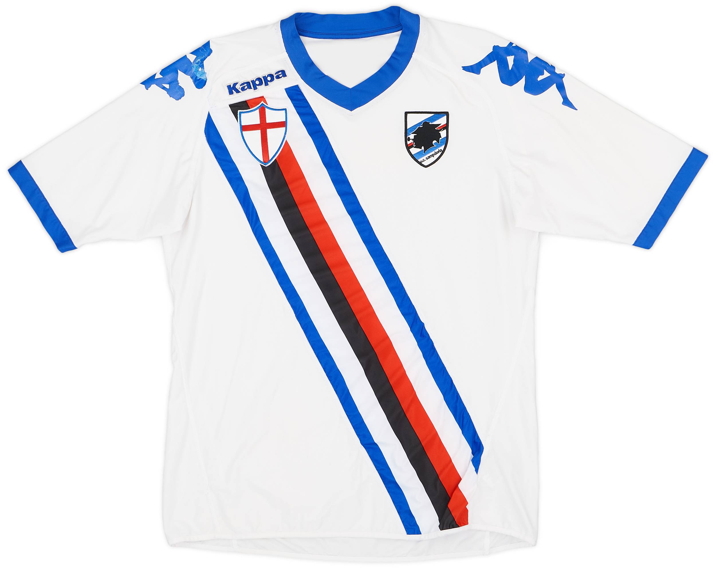 2010-11 Sampdoria Away Shirt - 8/10 - (XL)