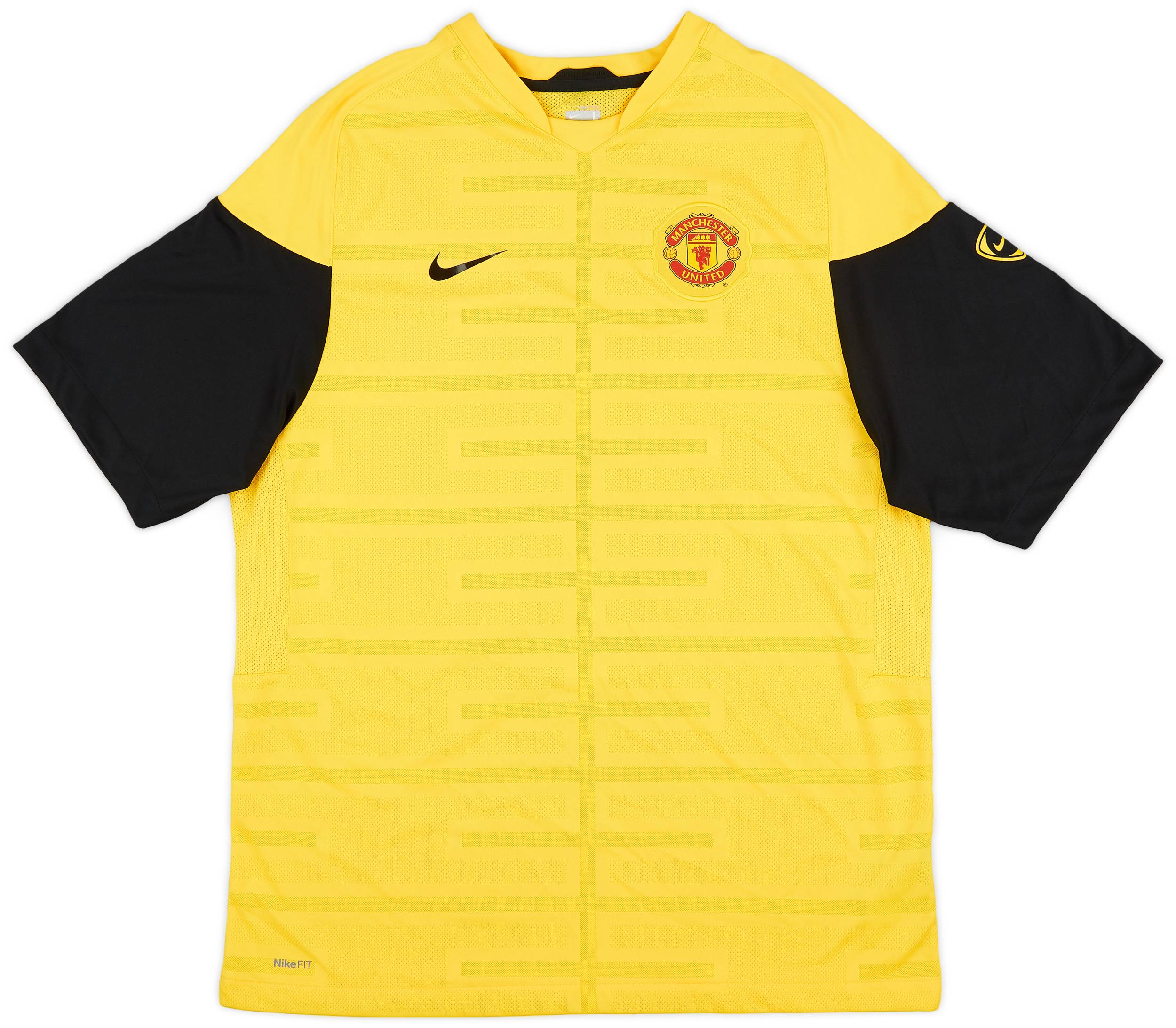 2009-10 Manchester United Nike Training Shirt - 9/10 - (L)
