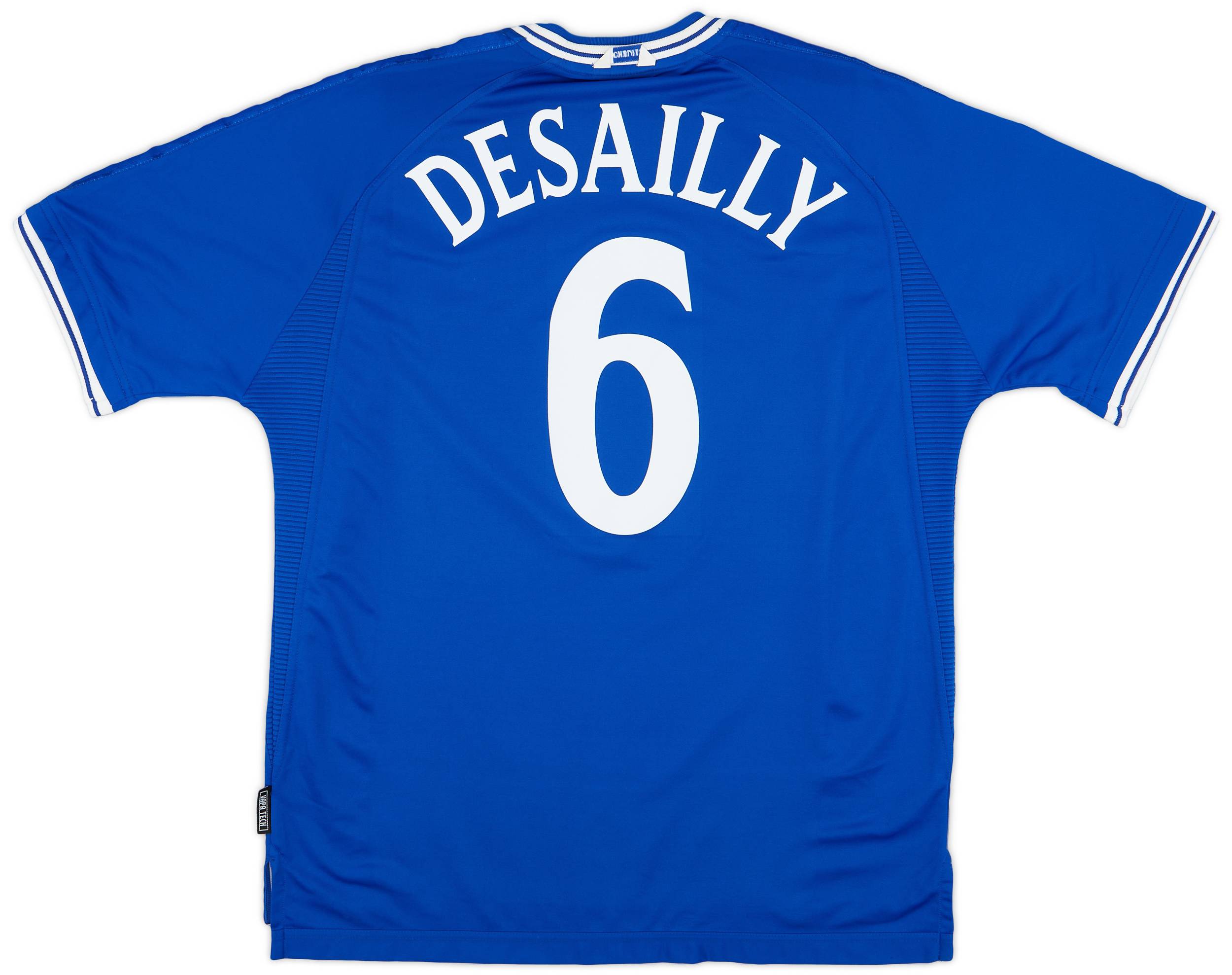 1999-01 Chelsea Home Shirt Desailly #6 - 8/10 - (XL)