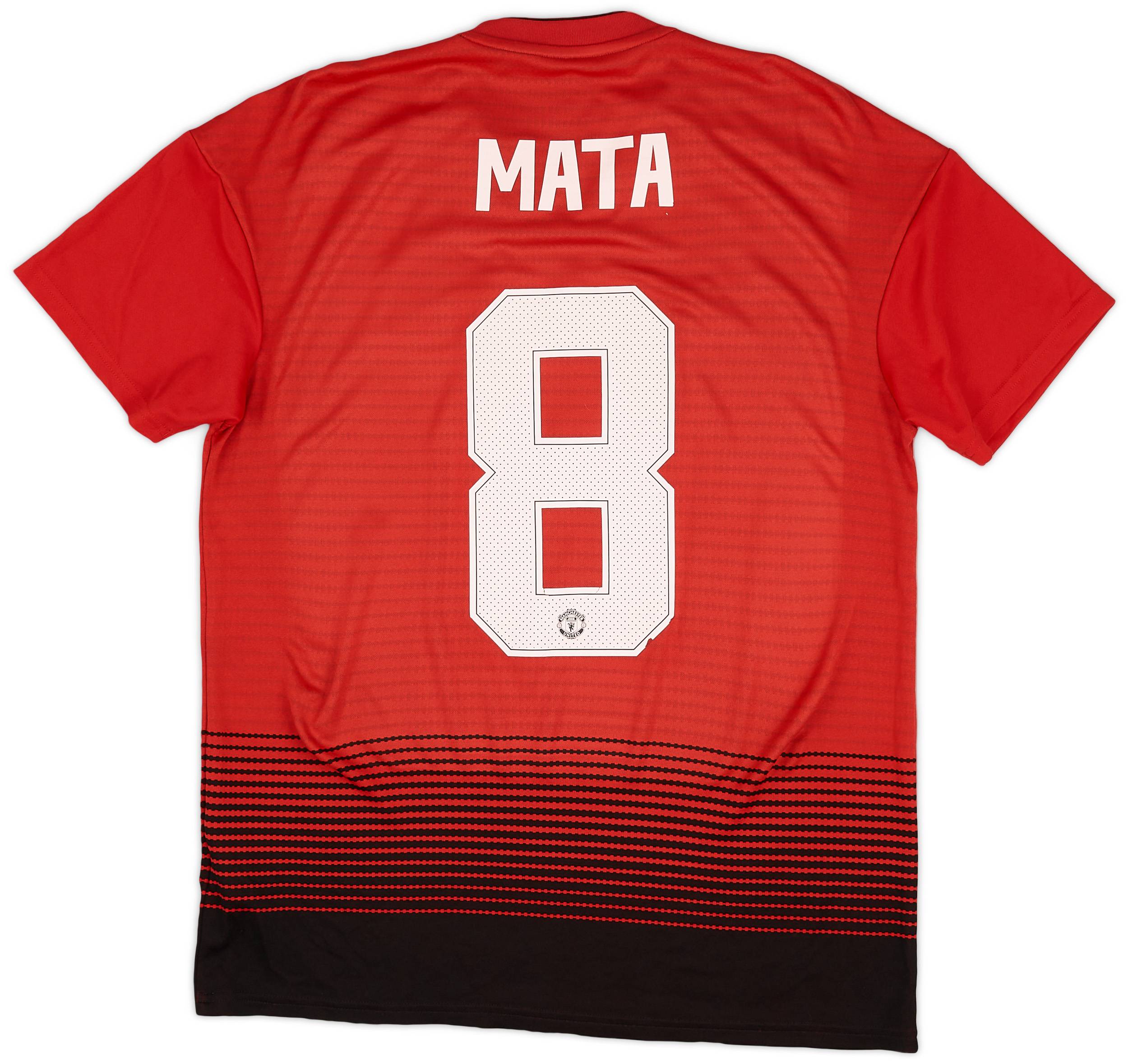 2018-19 Manchester United Home Shirt Mata #8 - 6/10 - (M)