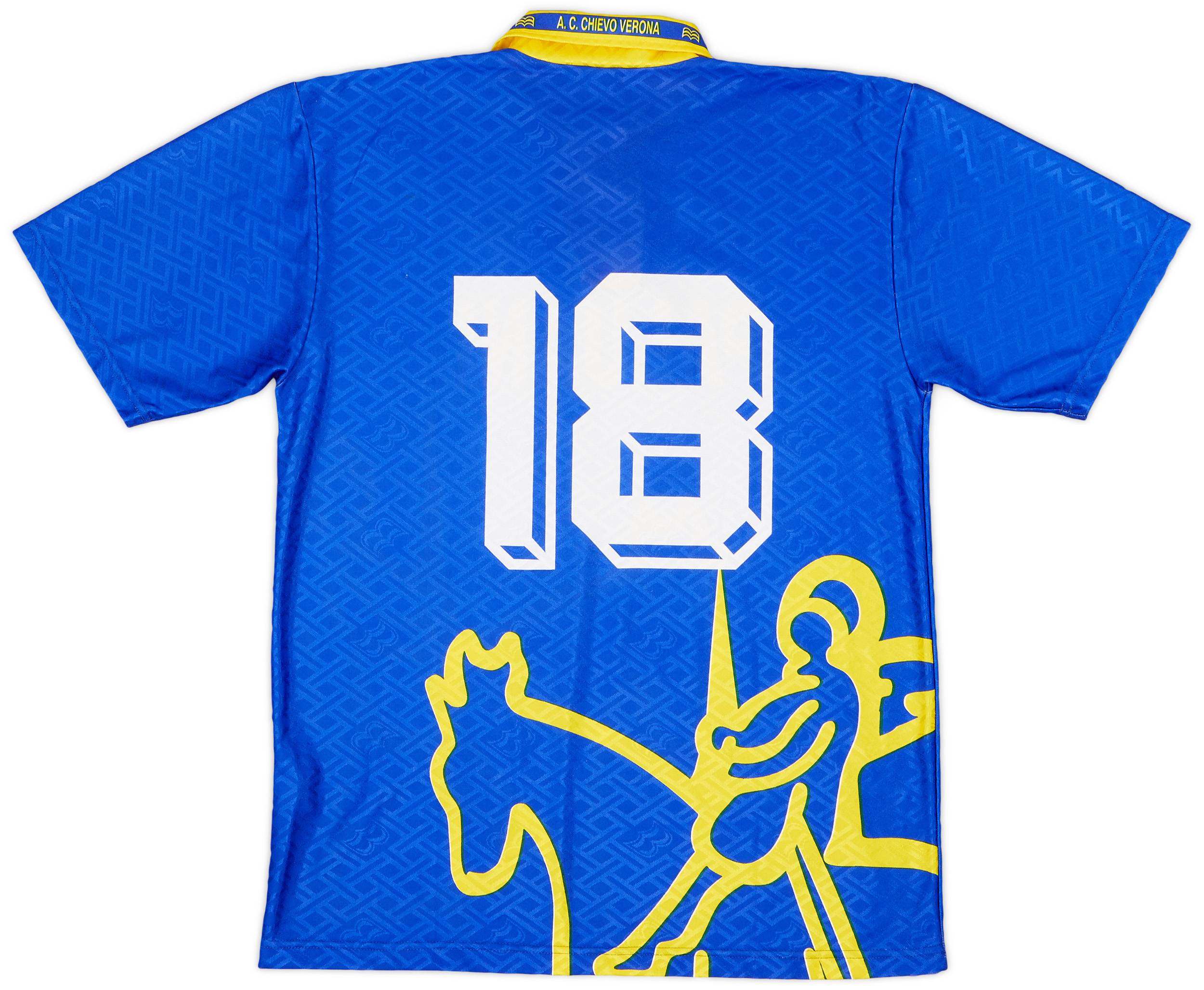 1995-96 Chievo Verona Away Shirt #18 - 9/10 - (XL)