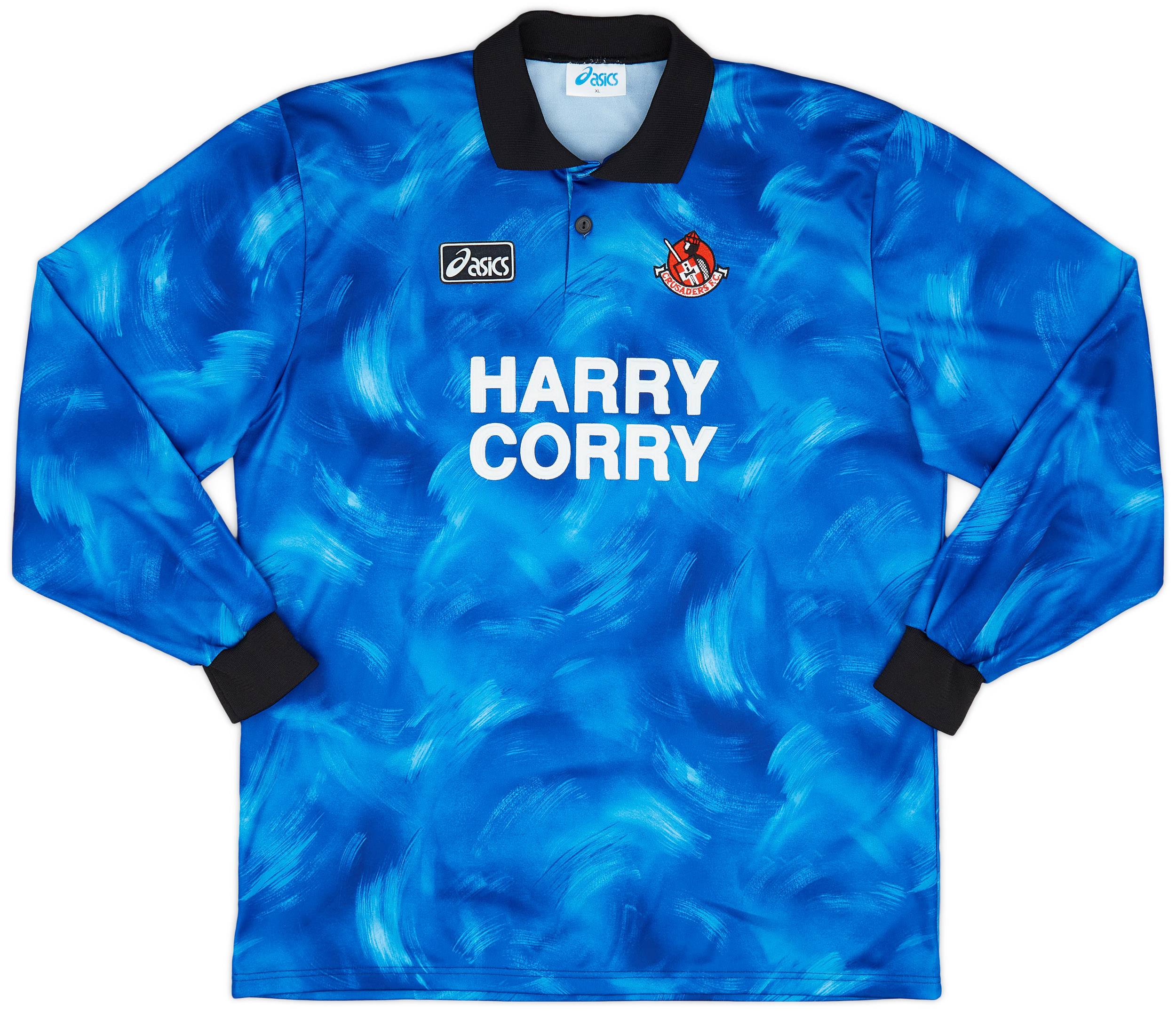 1993-94 Crusaders Away L/S Shirt - 9/10 - (XL)
