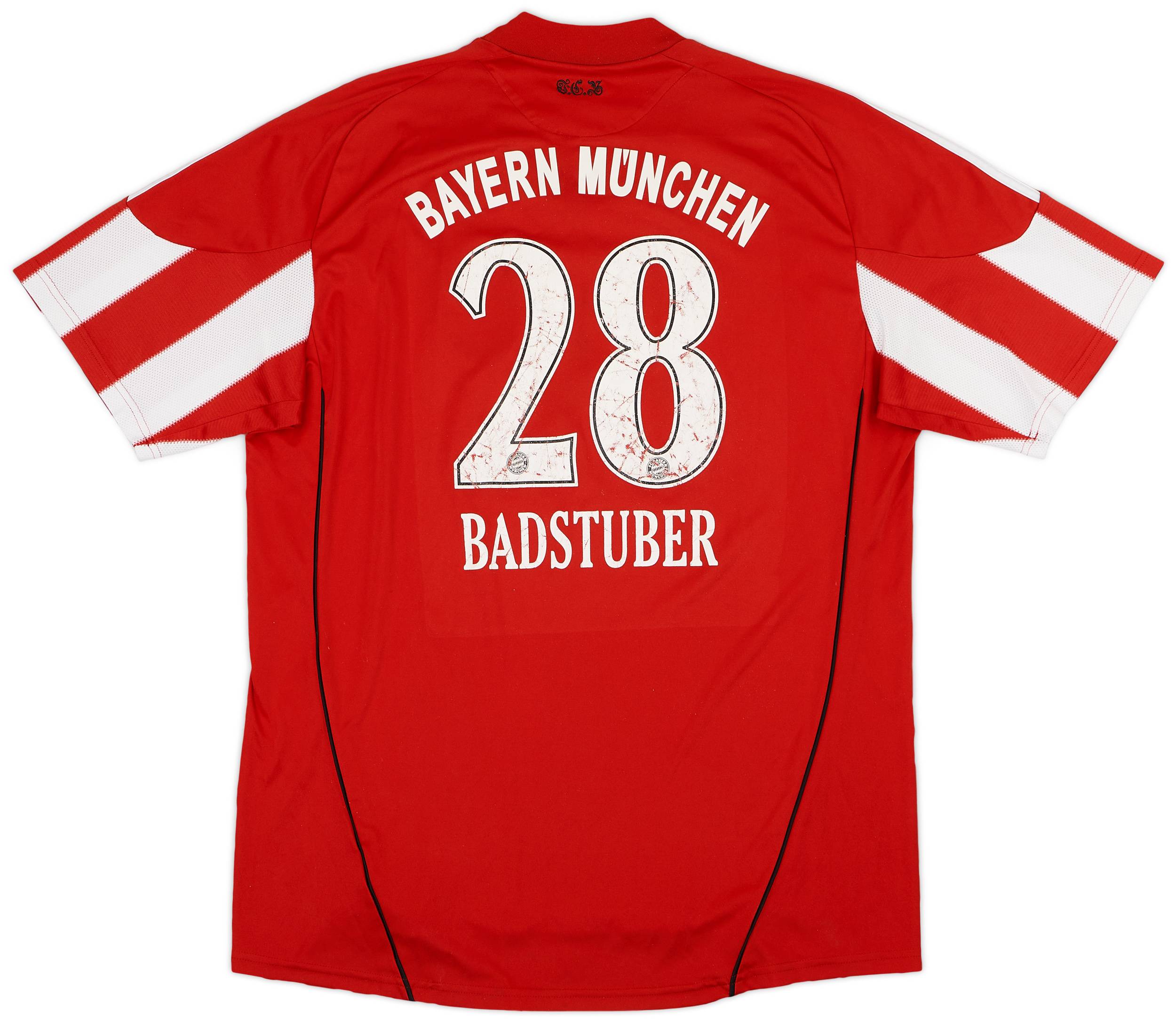 2010-11 Bayern Munich Home Shirt Badstuber #28 - 5/10 - (XXL)