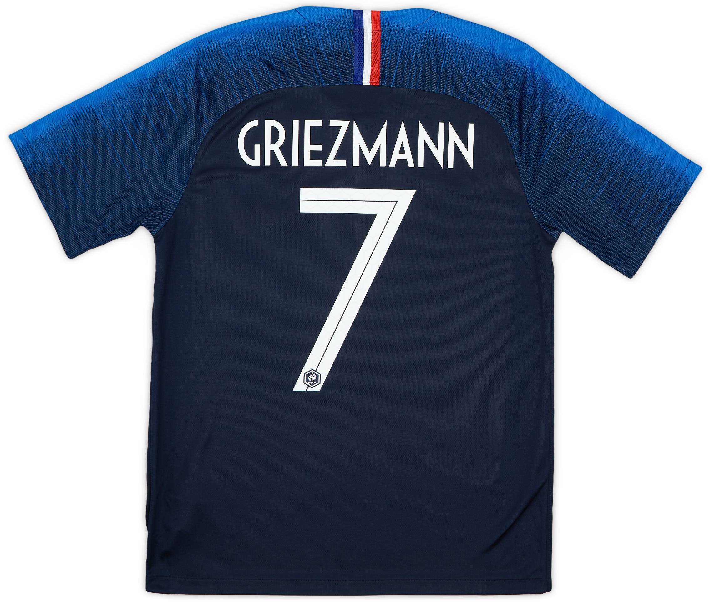 2018 France Home Shirt Griezmann 7 9 10 M