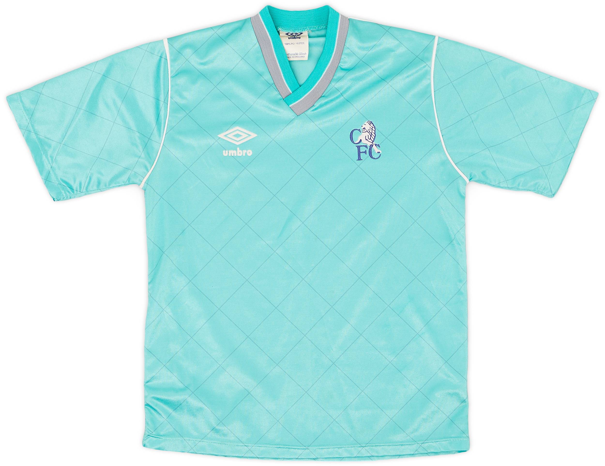1987-89 Chelsea Away Shirt - 9/10 - (M.Boys)