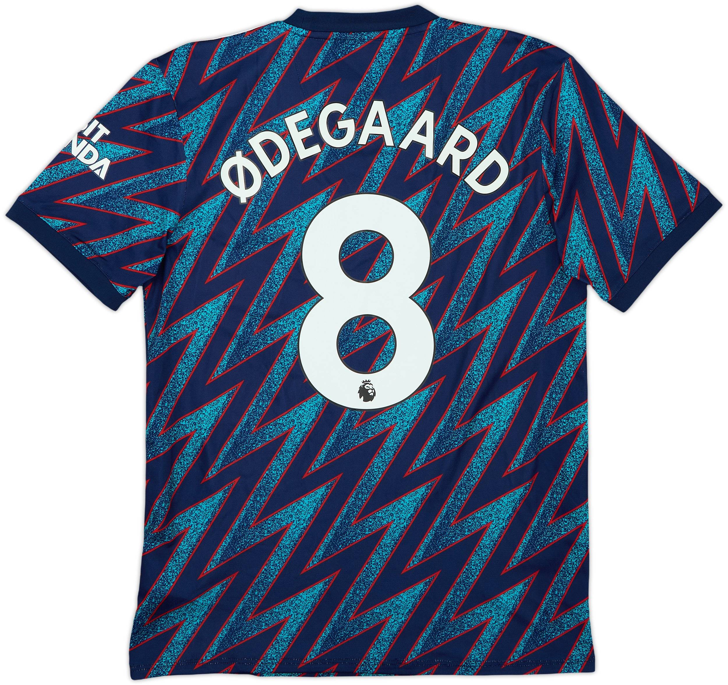 2021-22 Arsenal Third Shirt Odegaard #8 - 8/10 - (S)