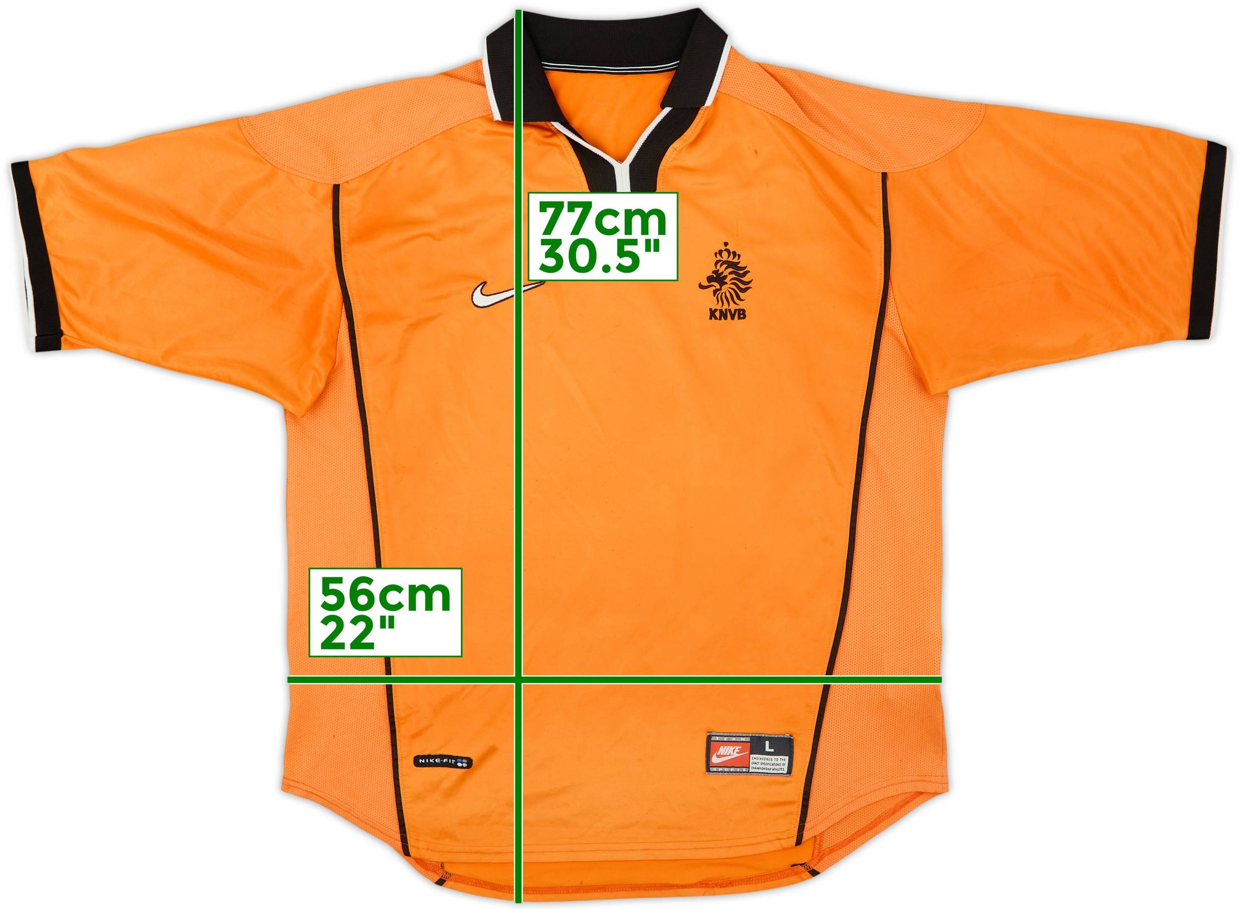 1998-00 Netherlands Home Shirt - 5/10 - (L)