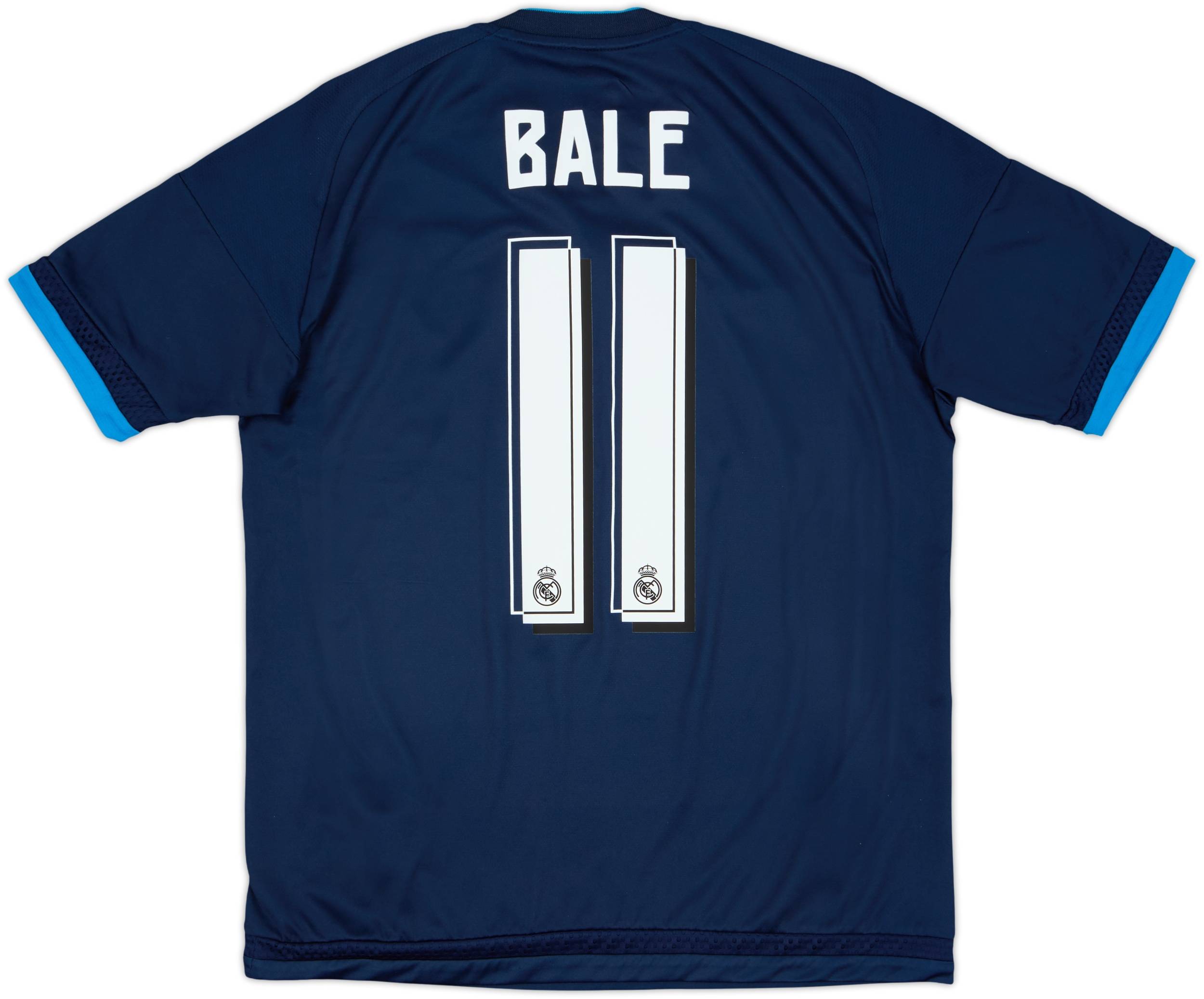 REAL MADRID Bale 11 サッカーウェア 2015-16 Real Madrid Third Shirt Bale #11 - 8/10 - (S)