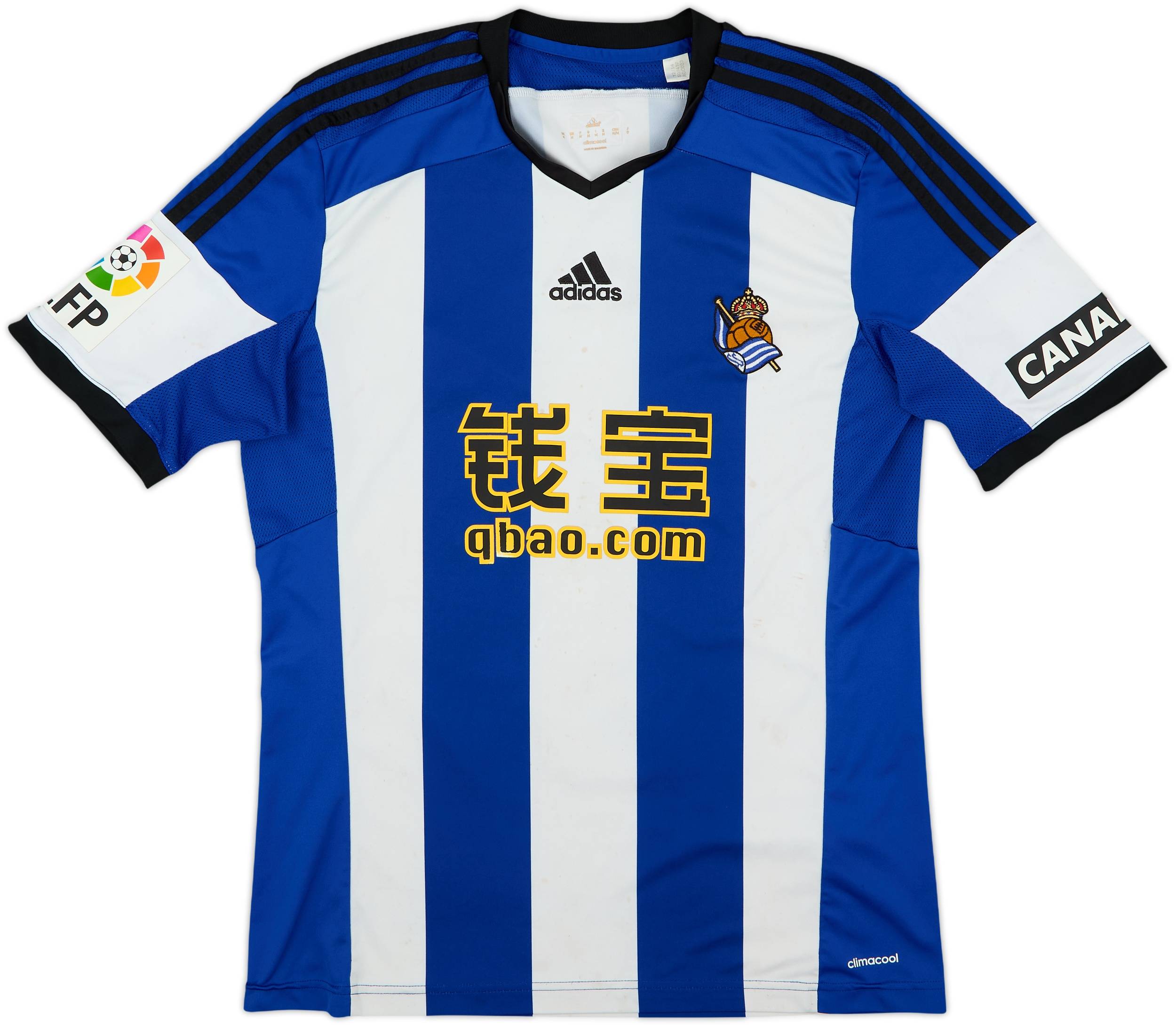 2014-15 Real Sociedad Home Shirt - 4/10 - (M)
