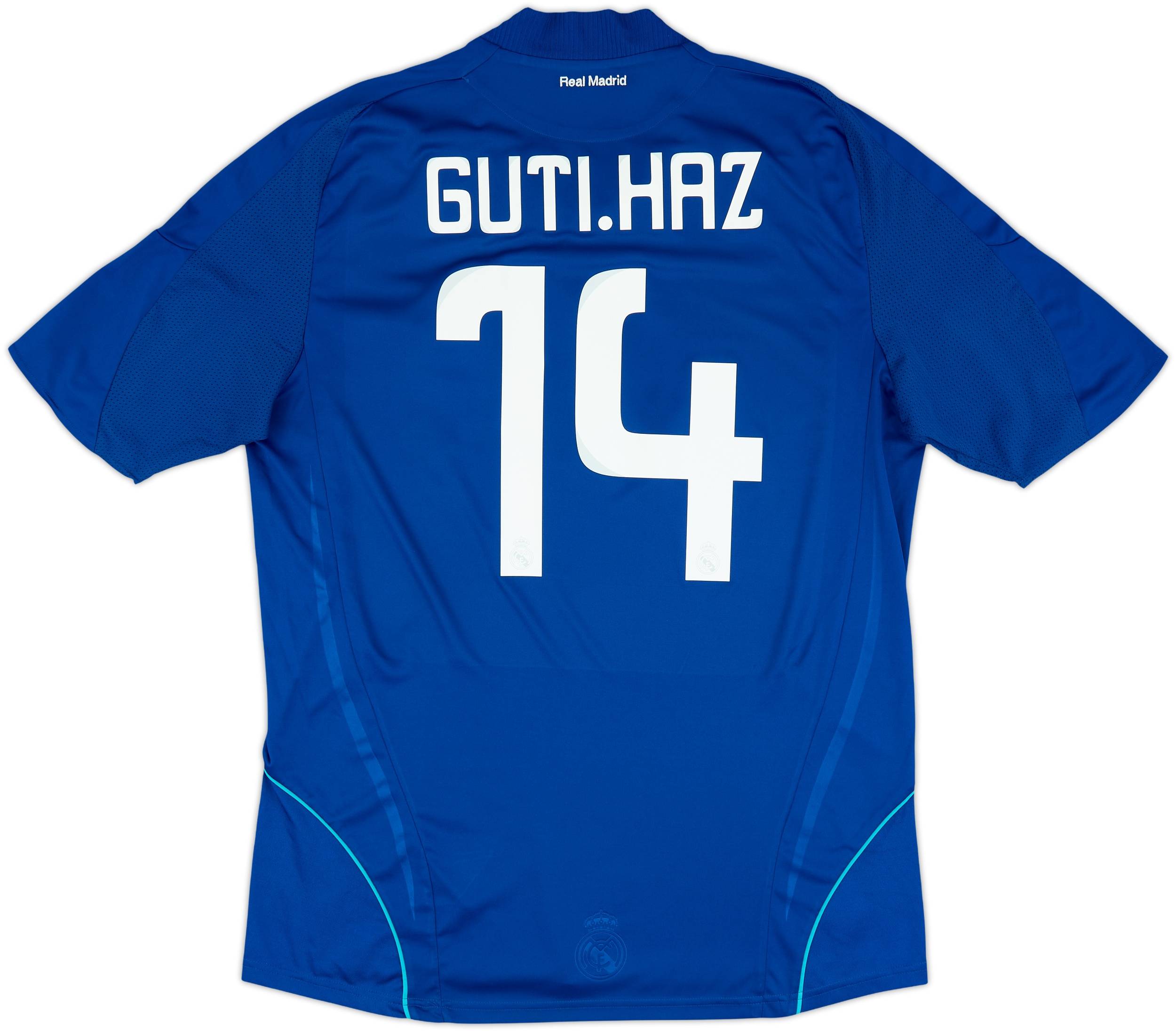 2008-09 Real Madrid Away Shirt Guti. Haz #14 - 8/10 - (L)