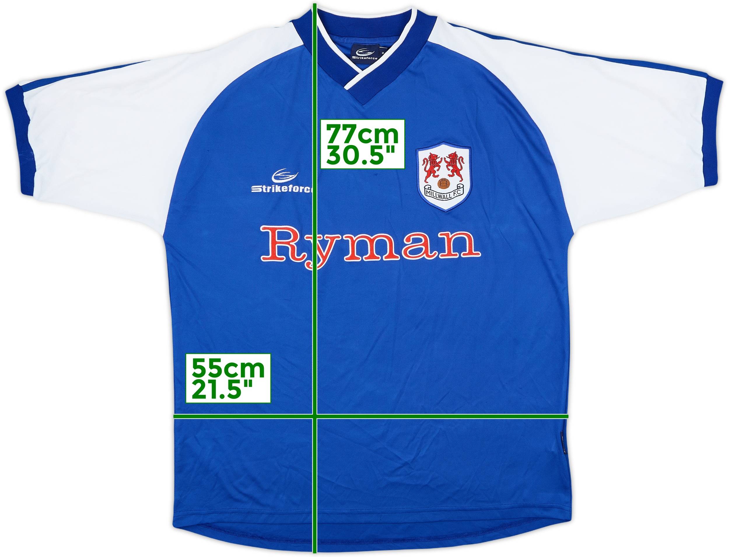 2003-04 Millwall Home Shirt - 9/10 - (M)