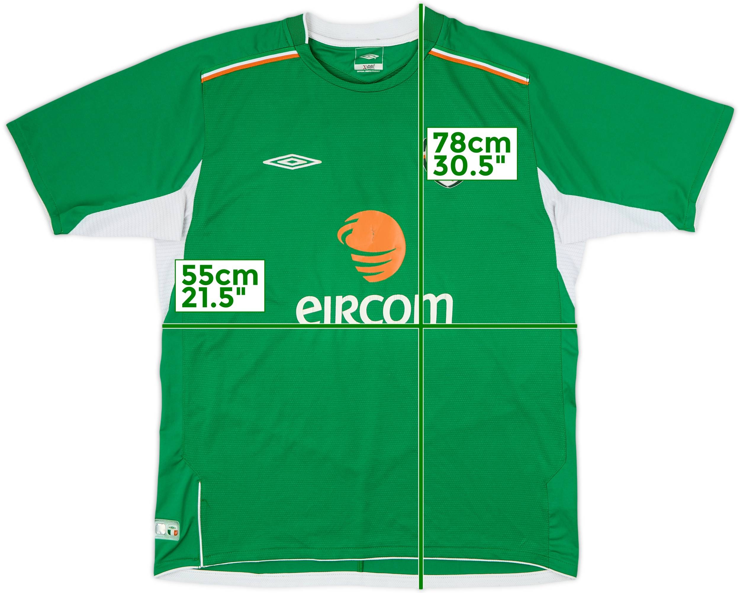 2004-06 Ireland Home Shirt - 7/10 - (XL)