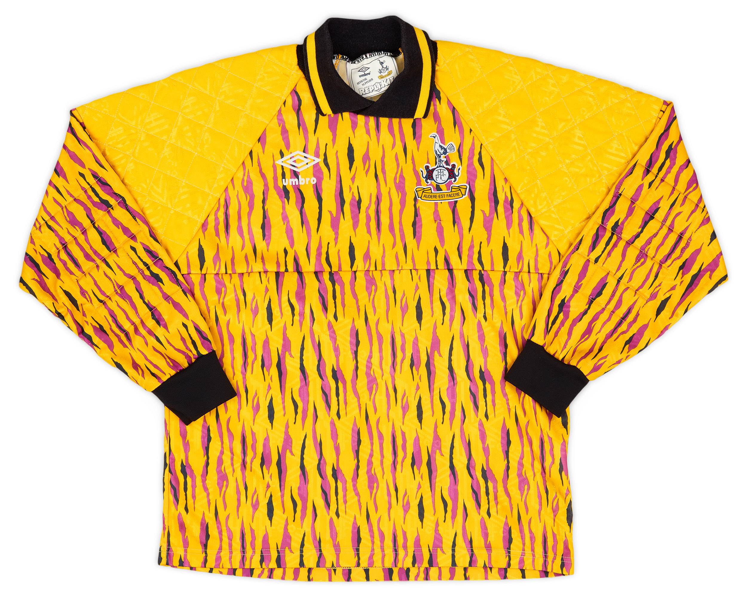 1991-93 Tottenham GK Shirt #1 - 9/10 - (L.Boys)