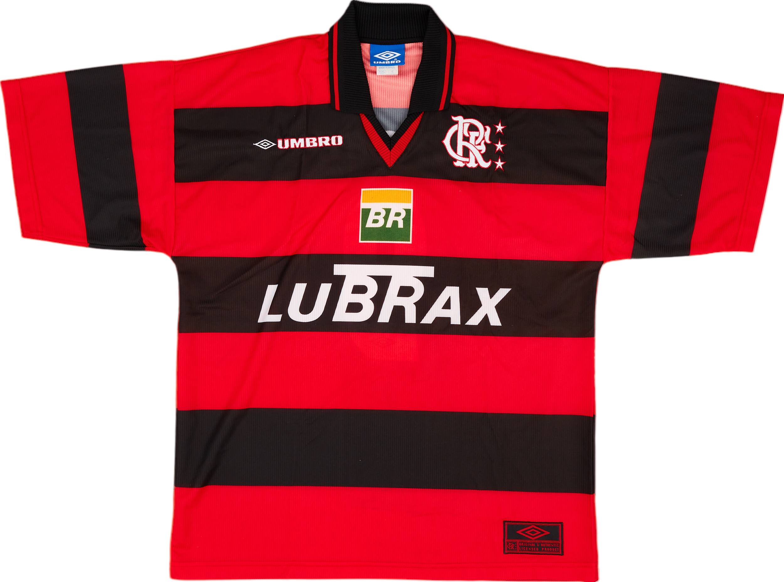 1999 Flamengo Home Shirt #9 - 7/10 - (XL)