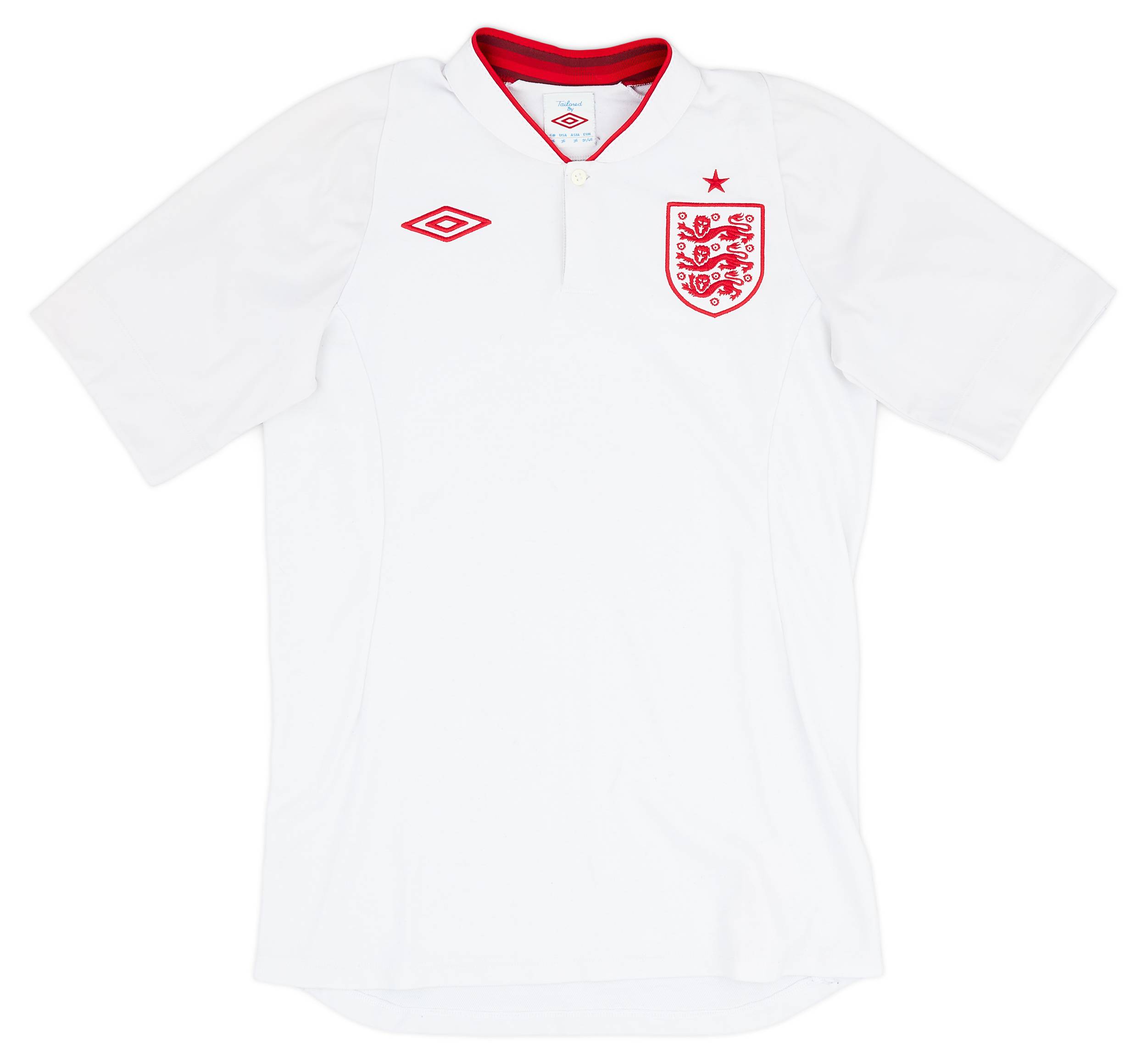 2012-13 England Home Shirt - 6/10 - (S)